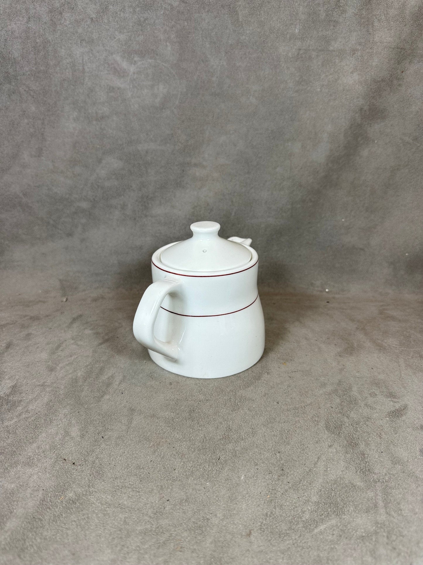 Cafetière en porcelaine Les Wagons Lits par Dudson Made in England Vintage 1970