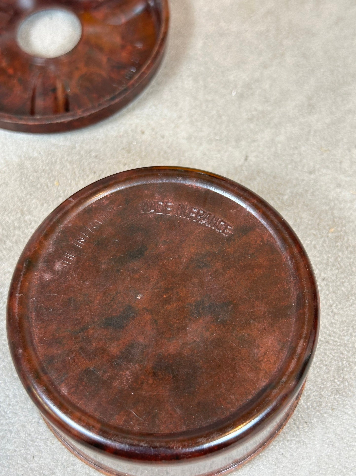 VERY RARE Veuve Clicquot Vintage Bakelite Ashtray Made in France 1950s