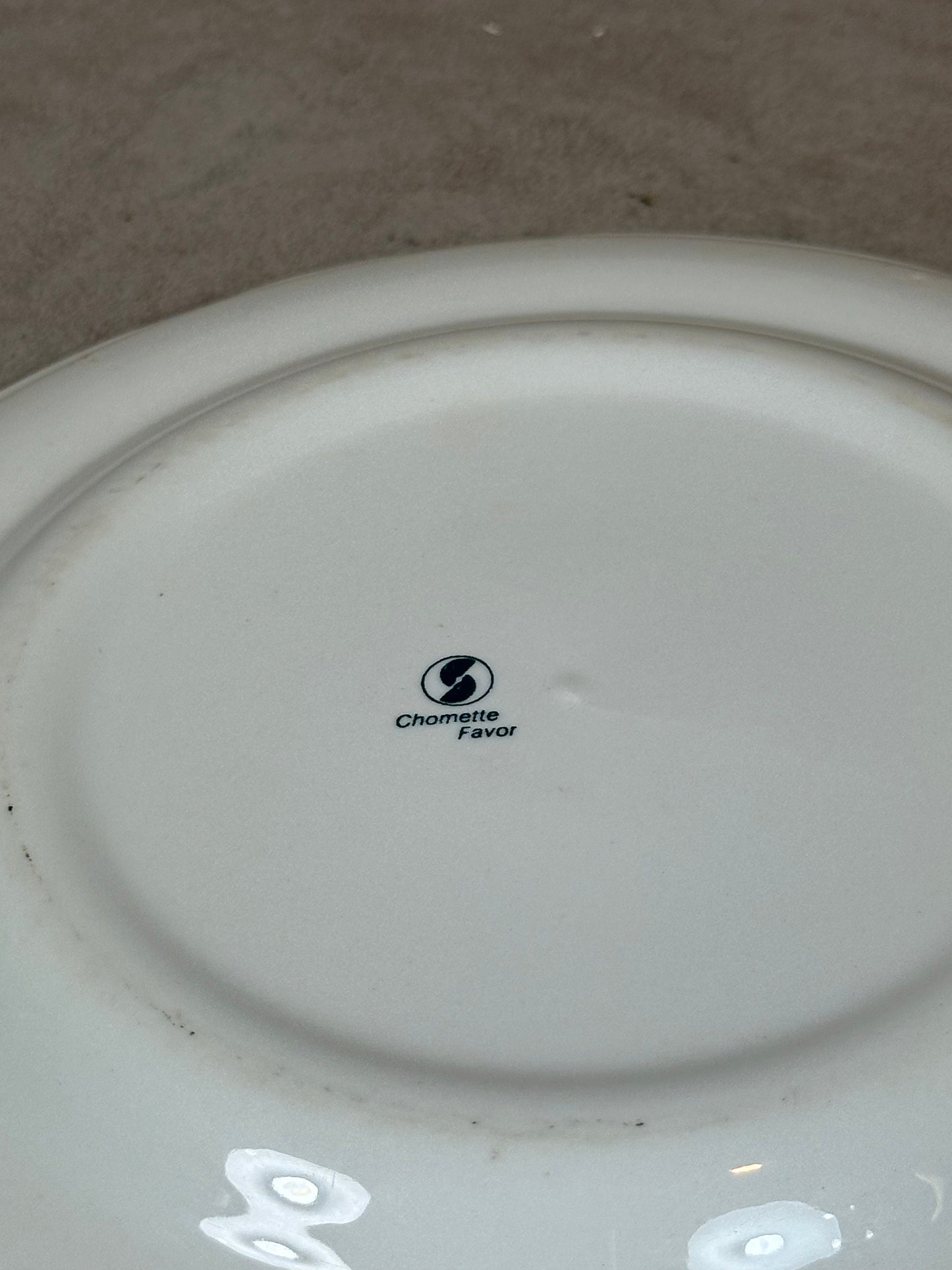 RARE Magnifique assiette Le Petit Ritz de la Belle Epoque Made in France Années 1970