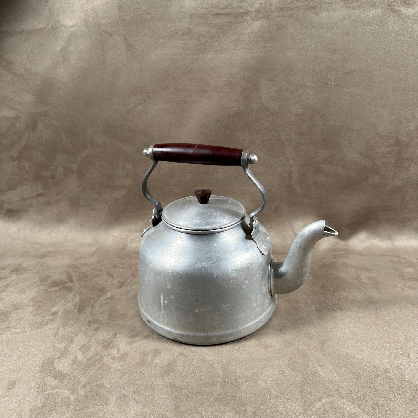 Aluminum Kettle by Tournus, Made in France, Vintage 1950