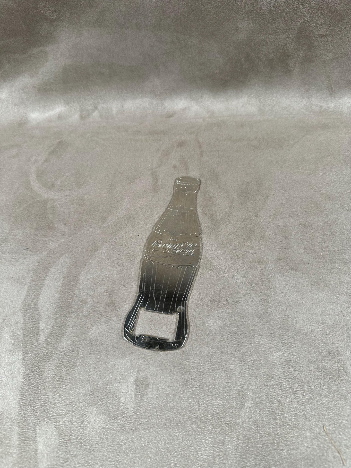 Vintage 1980's COCA-COLA metal bottle opener