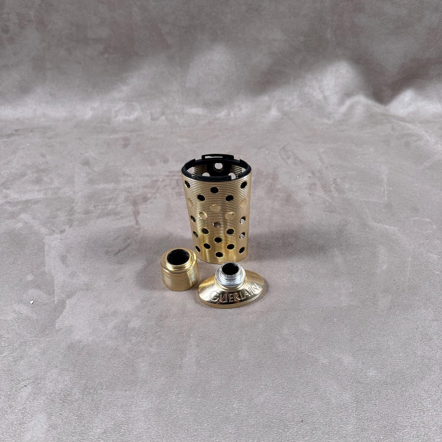 Guerlain Paris Vintage Reusable Empty Travel Perfume Bottle Case