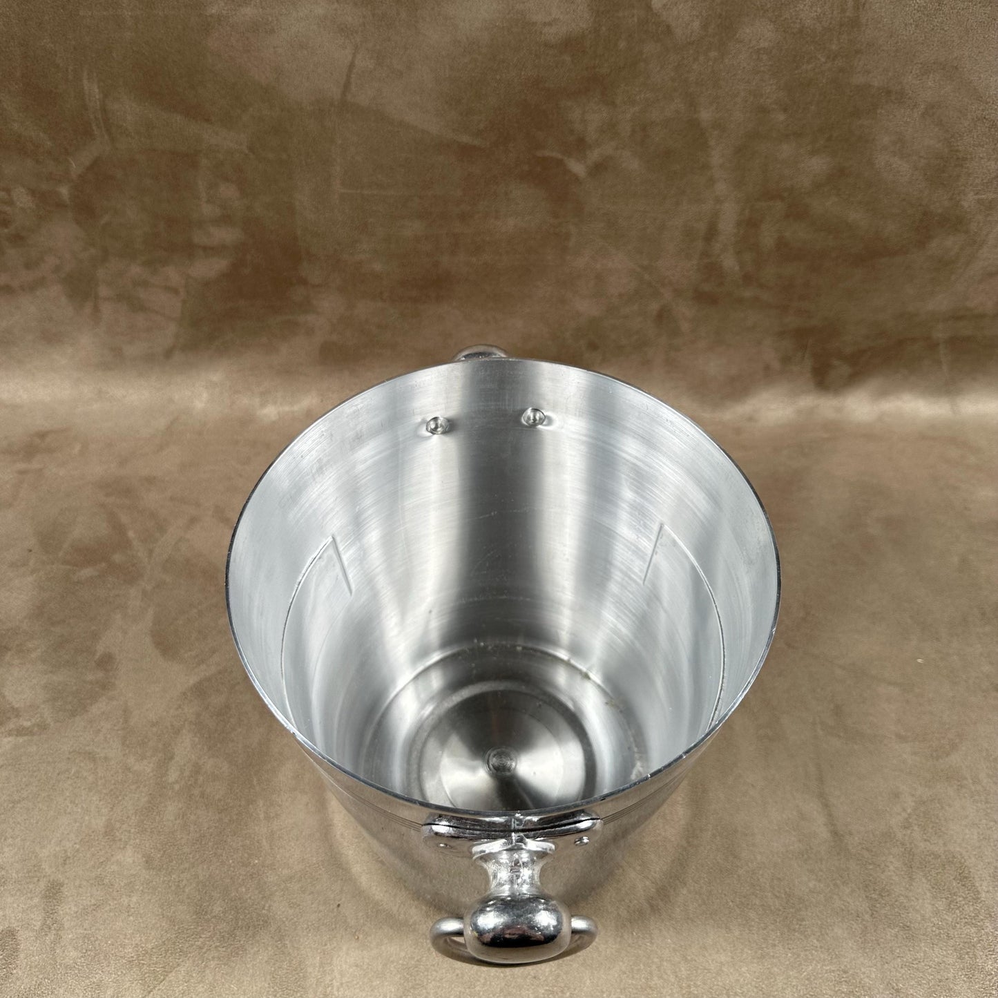Vintage Heidsieck Aluminum Champagne Bucket 1980s