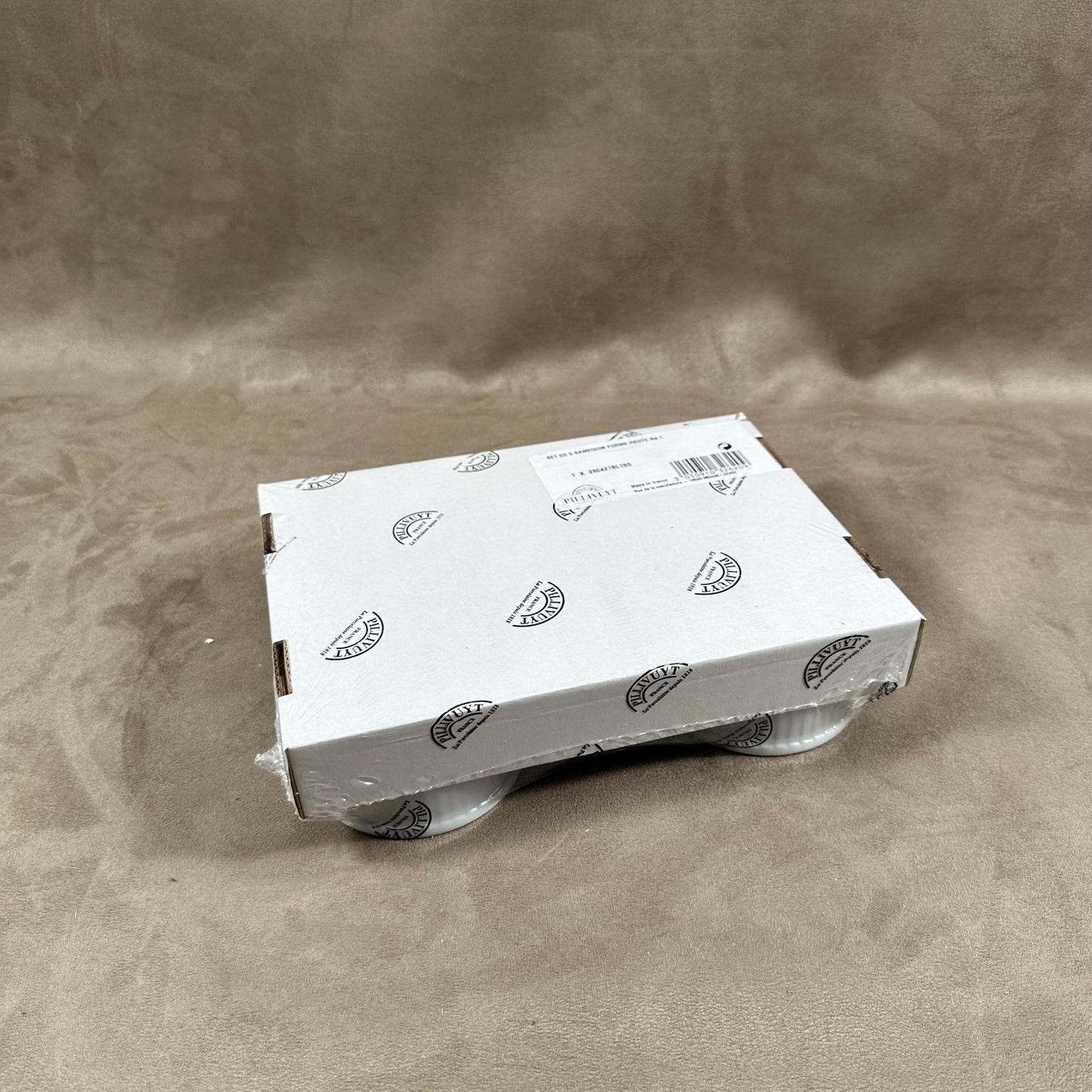 Lot de 5 ramequins en porcelaine Pillivuyt (France) pour service et cuisson