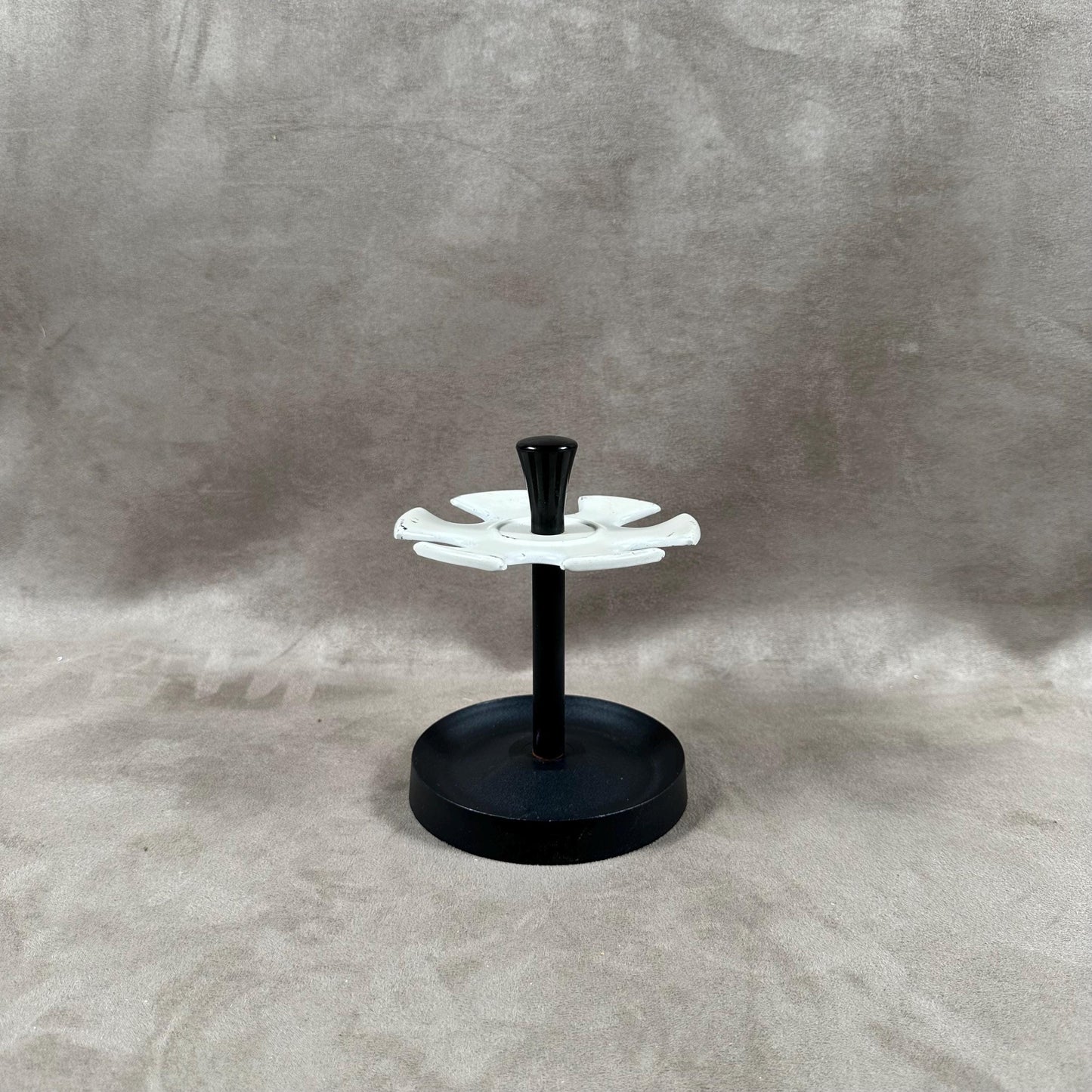 Rotating Stamp Holder for 6 Desk Stamps Stamp Carousel | Vintage Industrial 1960