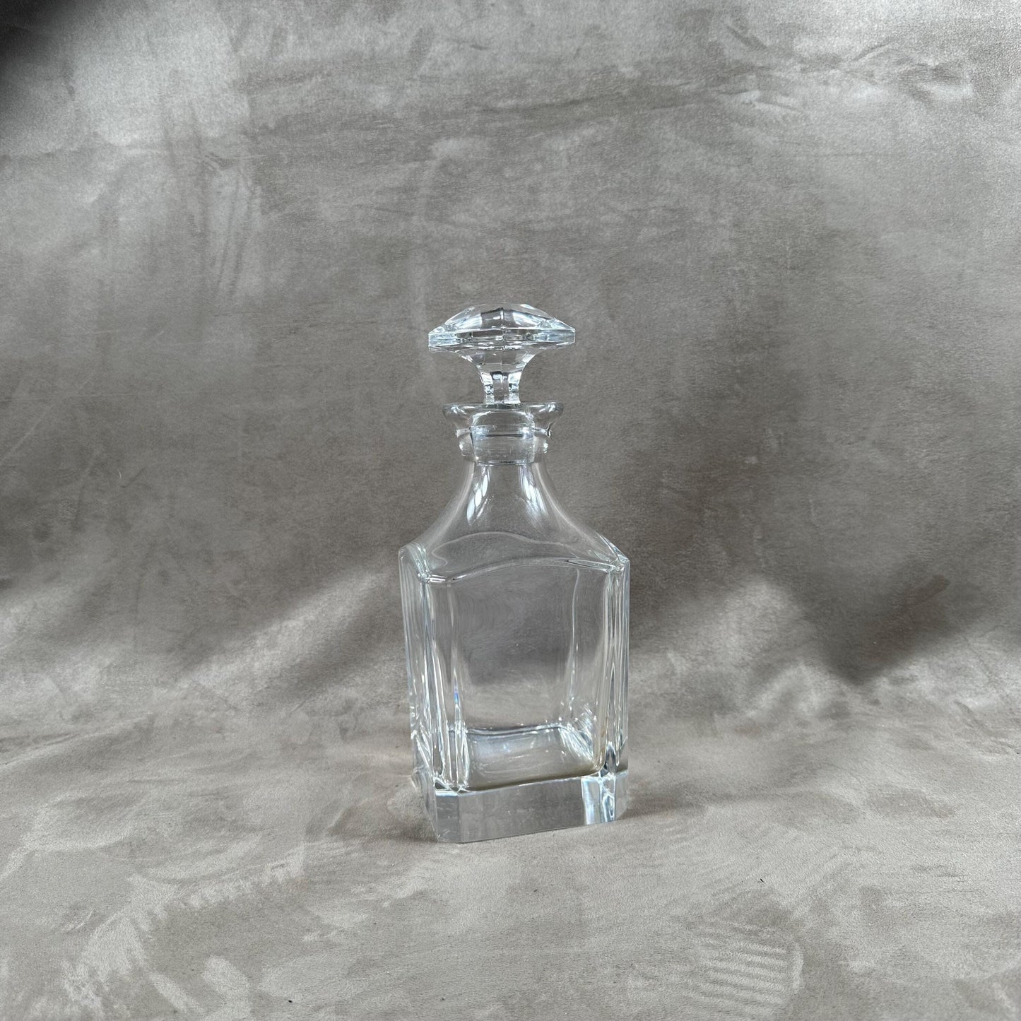 Vintage Crystal de France Whiskey Crystal Decanter Made in France 1950
