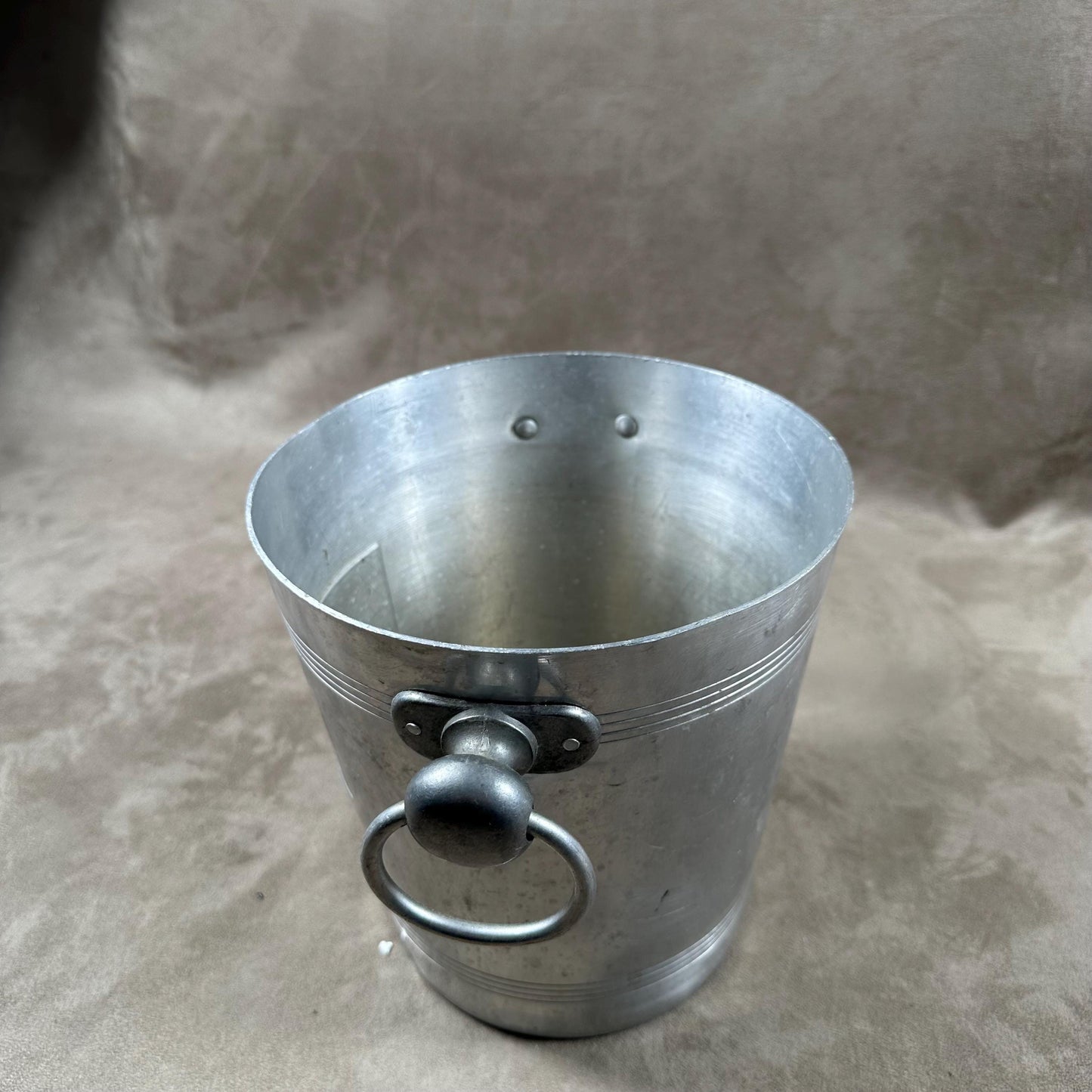 RARE Perrier-Jouet Belle époque Seau à champagne vintage en aluminium vintage made in France Années 1960