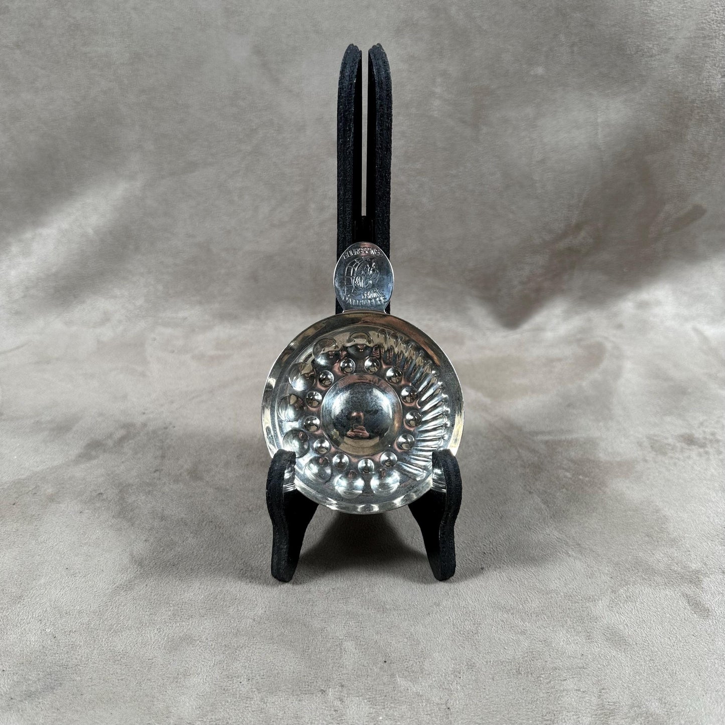 Tastevin en Acier, Bourgognes Patriarche, Made in France, Vintage 1970