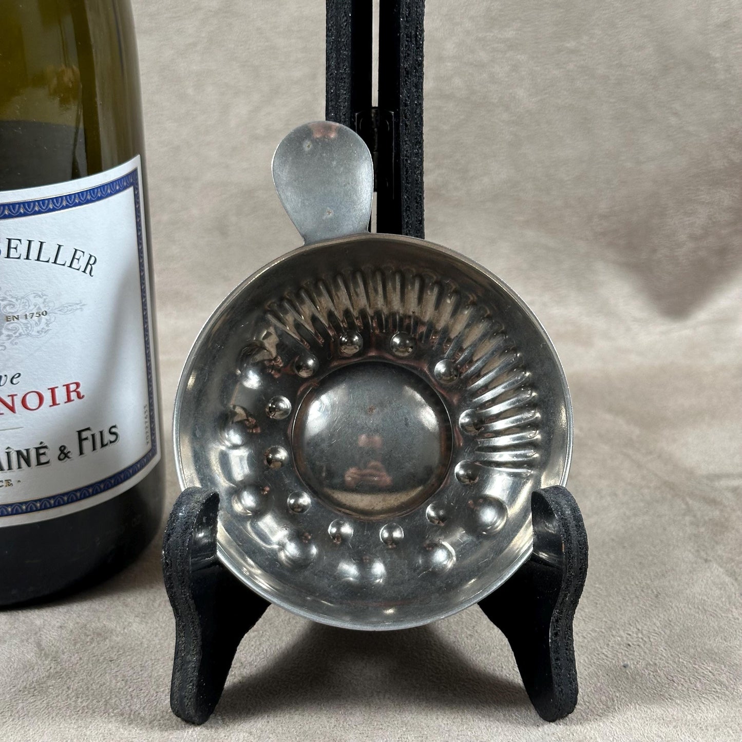 Tastevin en Acier, Made in France, Vintage 1970