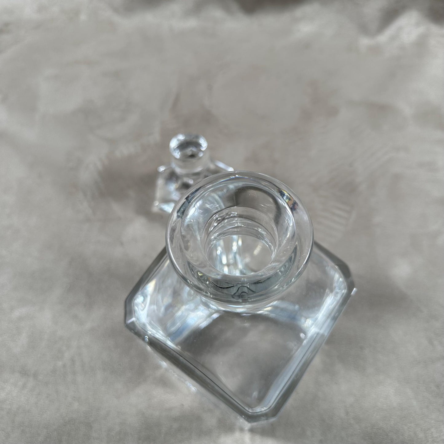 Vintage Crystal de France Whiskey Crystal Decanter Made in France 1950