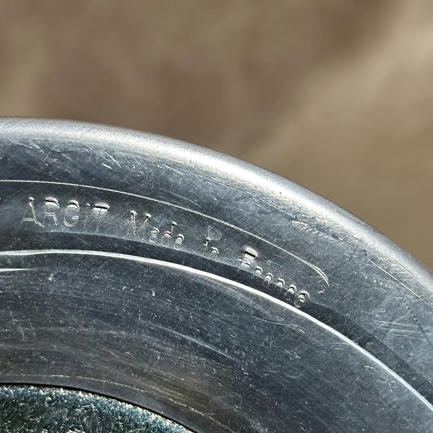 VERY RARE Möet & Chandon aluminum champagne bucket special edition 250th Anniversary vintage 1970 Made in France