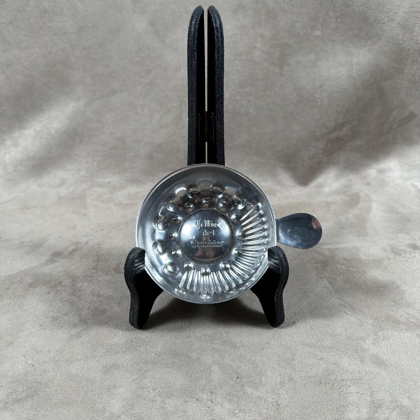 Tastevin en Acier Cellier des Dauphins, Made in France, Vintage 1970