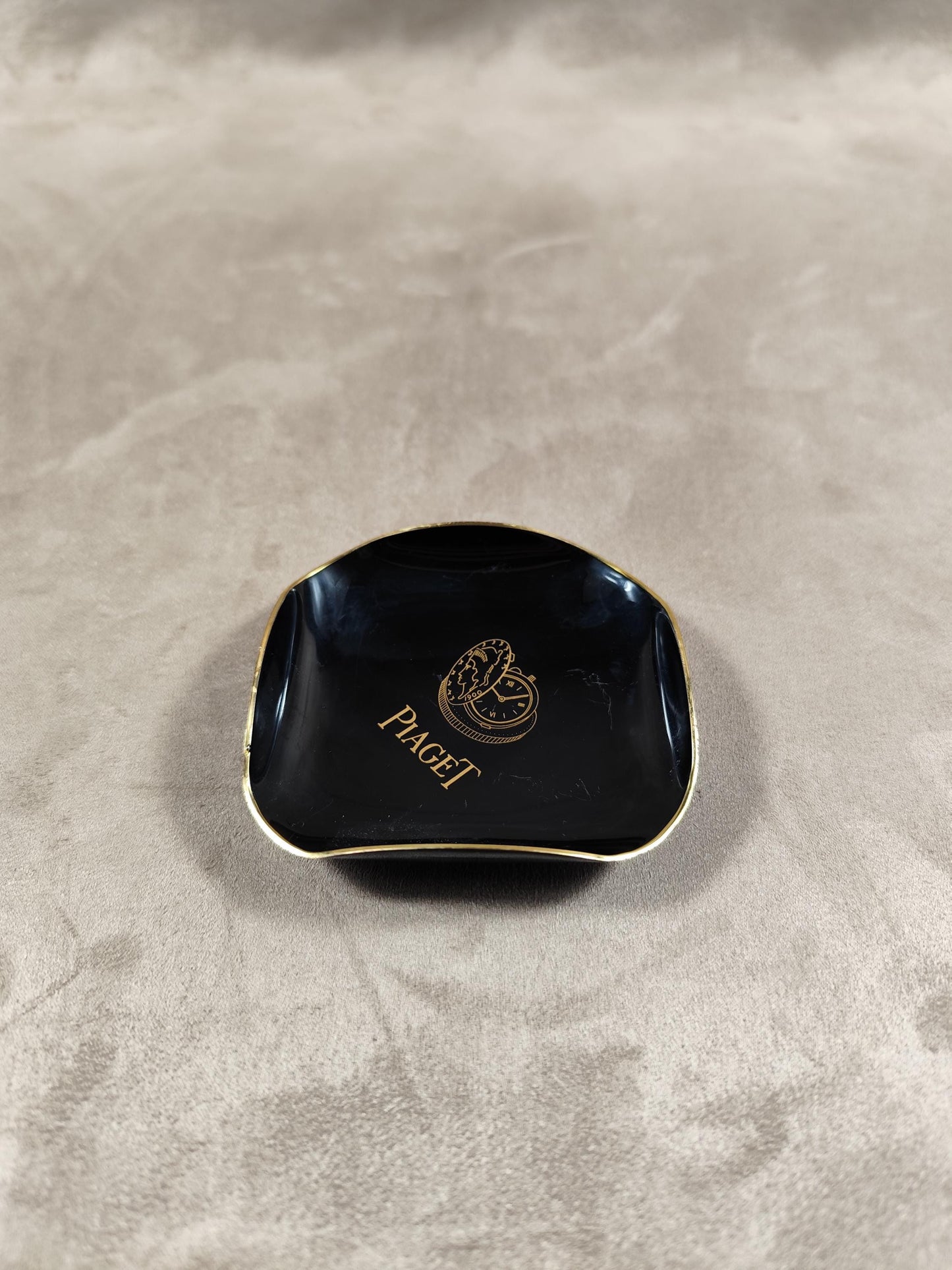 Cendrier Publicitaire, Piaget Horlogerie & Joaillerie, Made in France, Vintage 1980