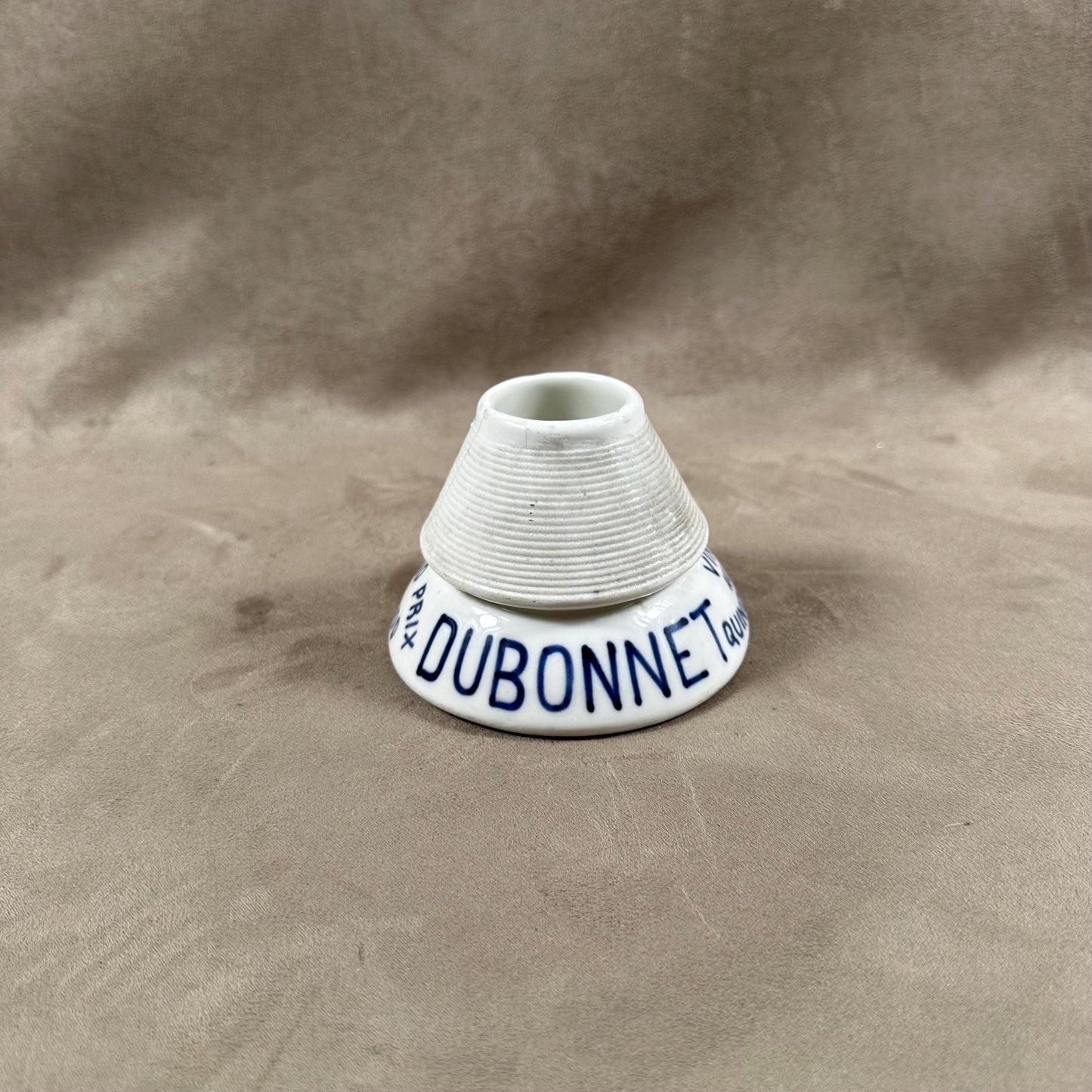 VERY RARE Pyrogène Dubonnet vintage Grand Prix 1900 en faience ancienne par "Le Pyrogène" Made in France 1900