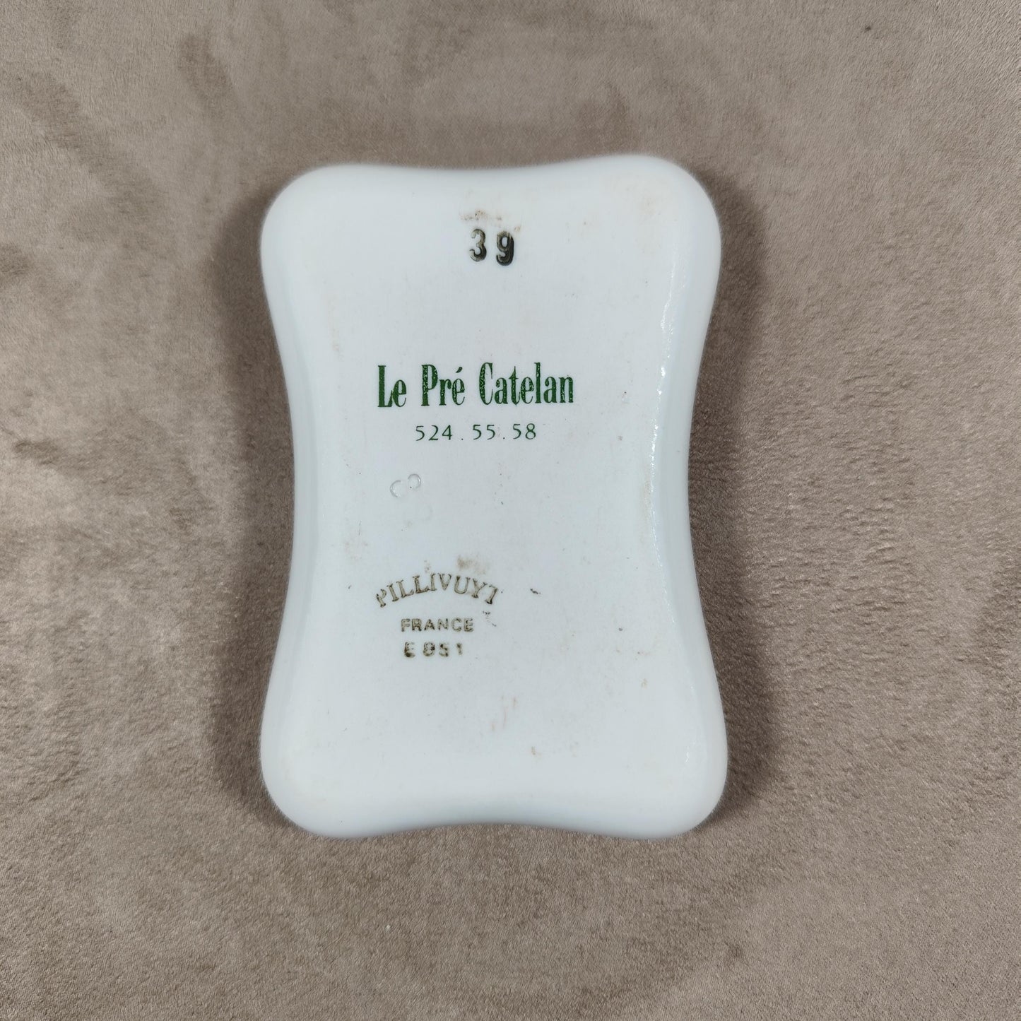Cendrier publicitaire vintage Le Pré Catelan restaurant de luxe à Paris 1960