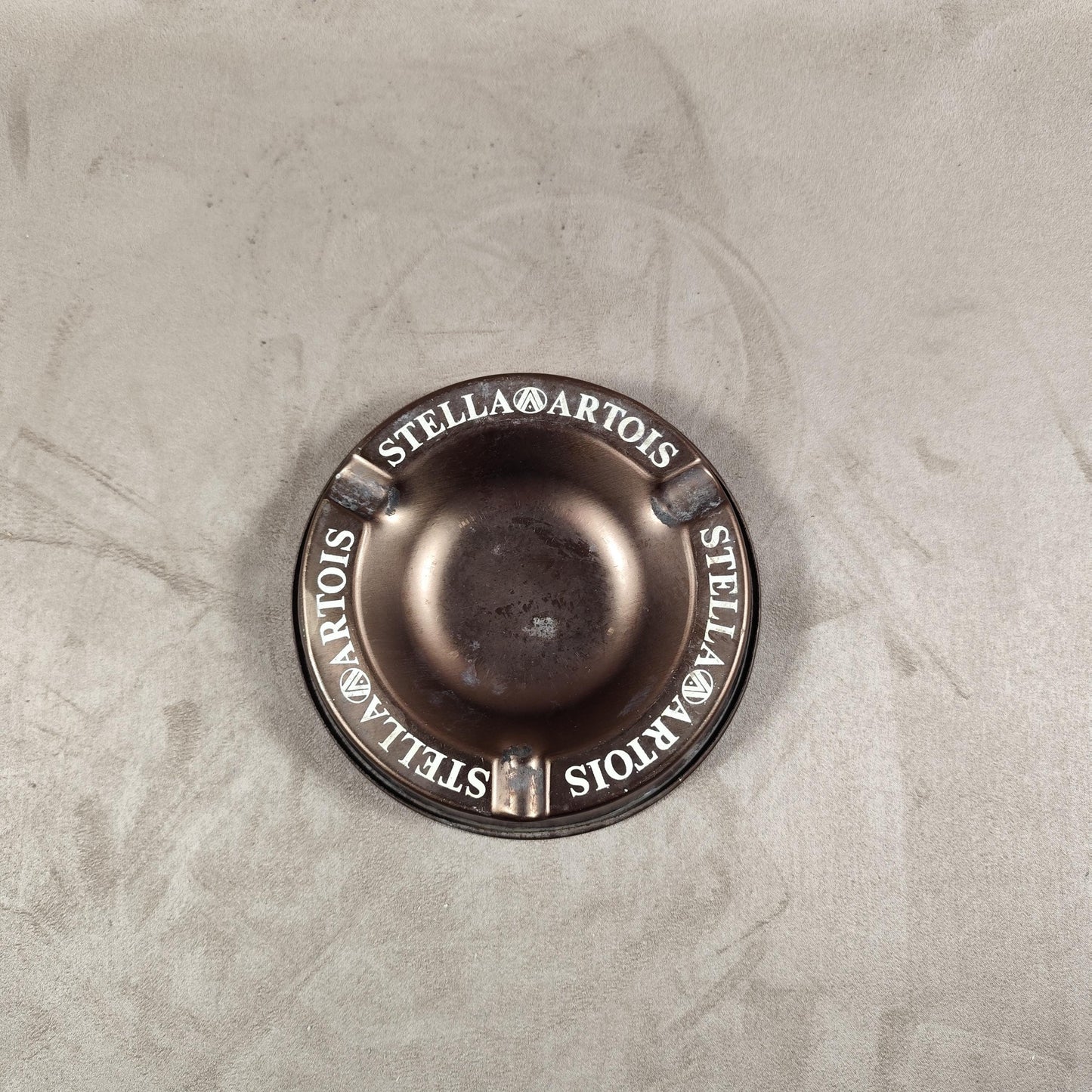 Cendrier en aluminium Stella Artois Made in France Vintage 1980