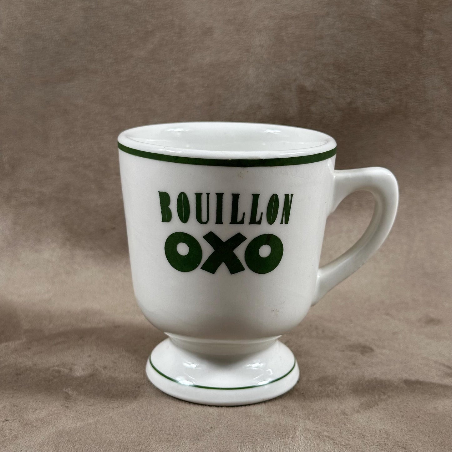 RARE Mug OXO en faience vintage Made in France Années 1950