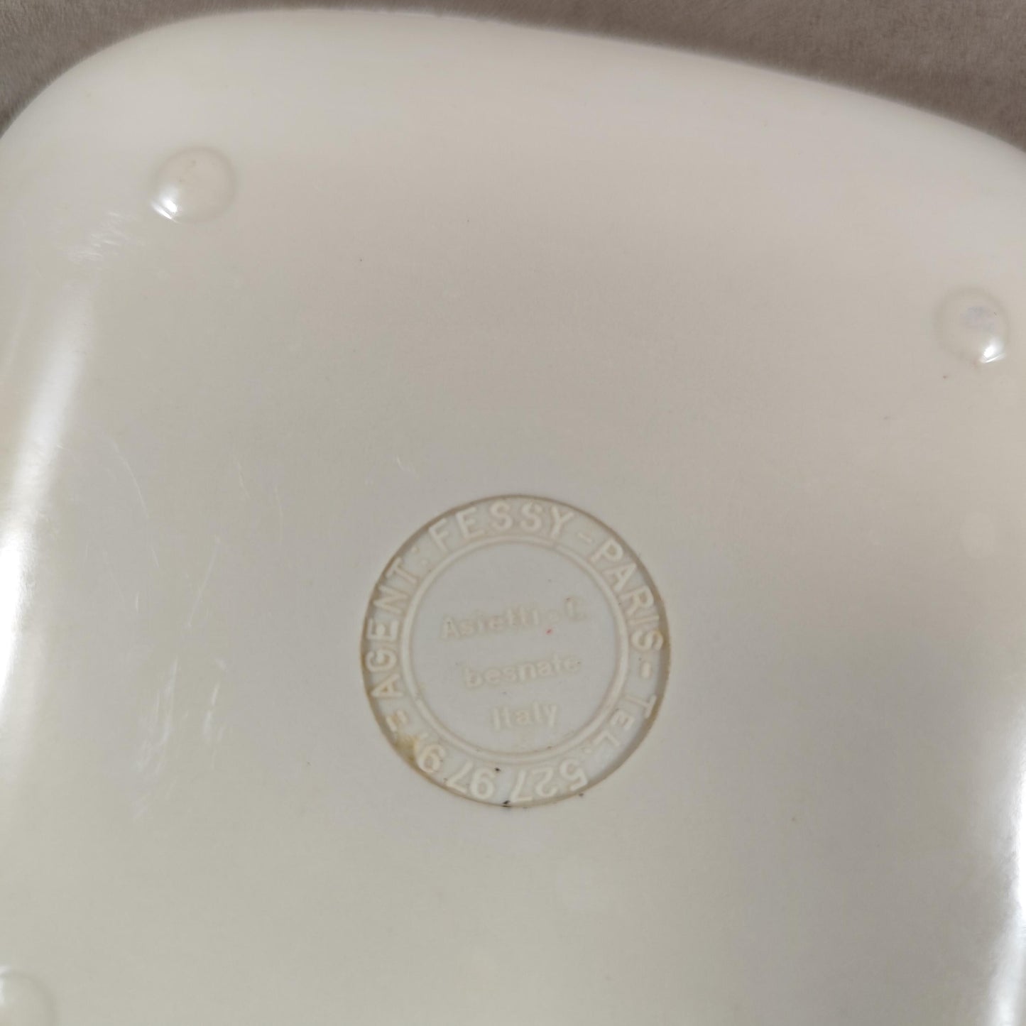 Cendrier Hennessy en plastique vintage Made in France