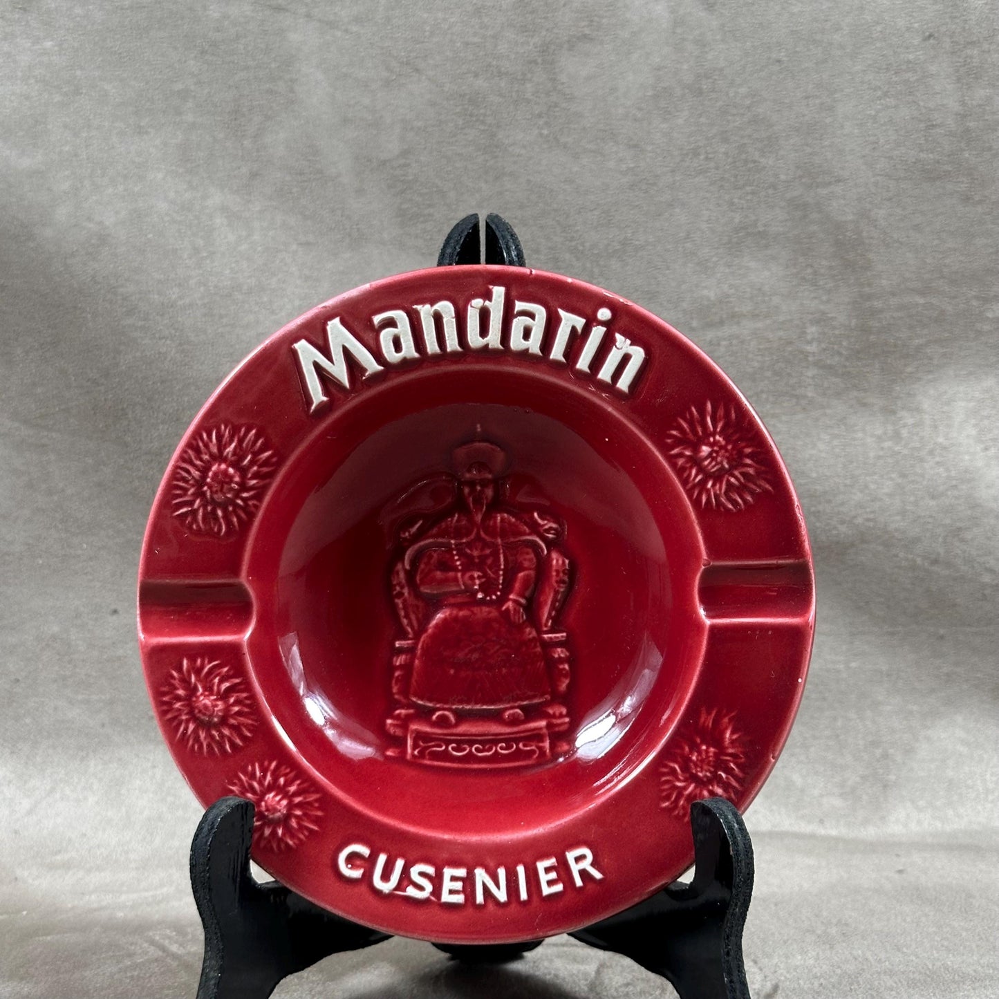 Cendrier Publicitaire Mandarin Cusenier, Proceram Roussillon, Made in France, Vintage 1980