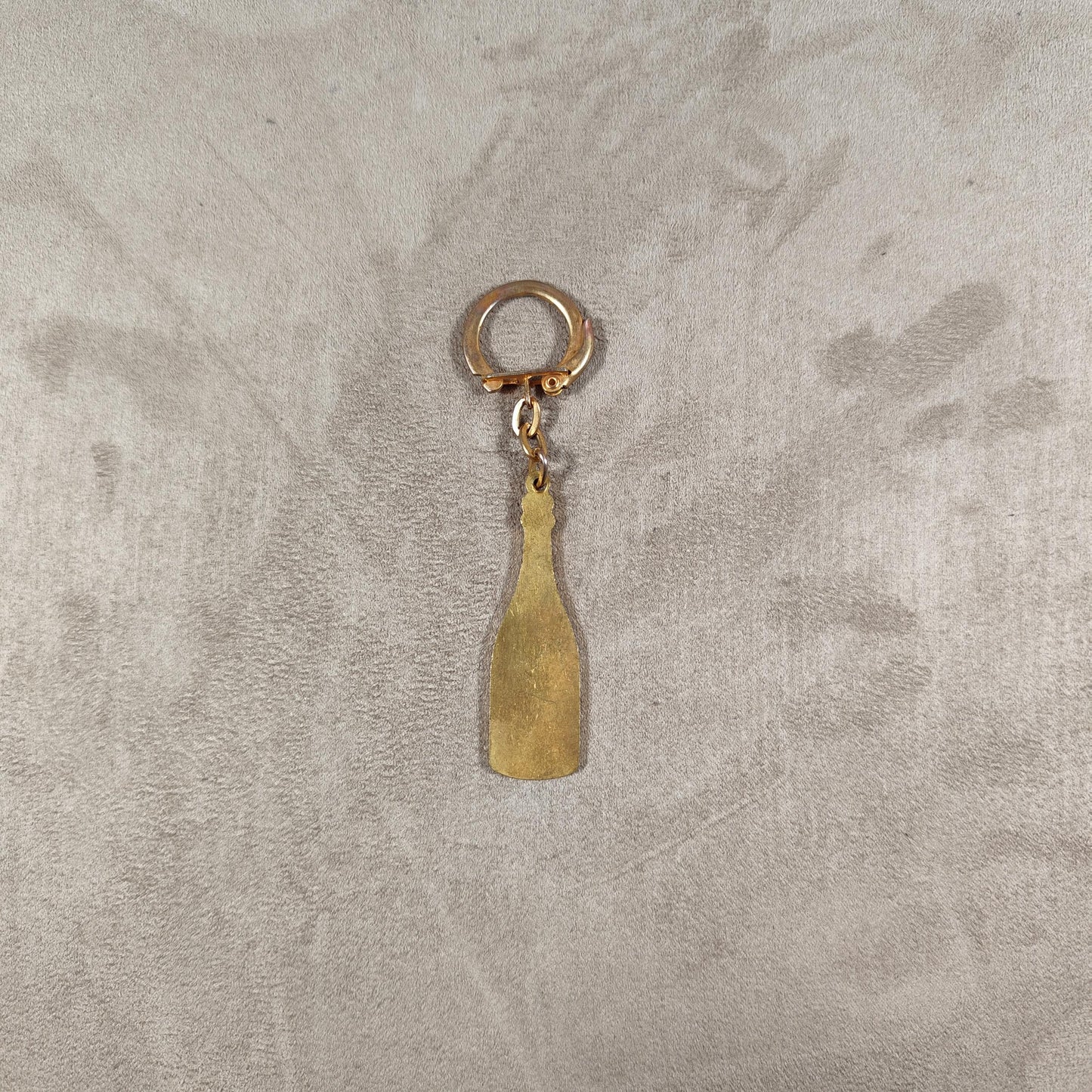 Porte clés Veuve Clicquot en acier Made in France Années 1980