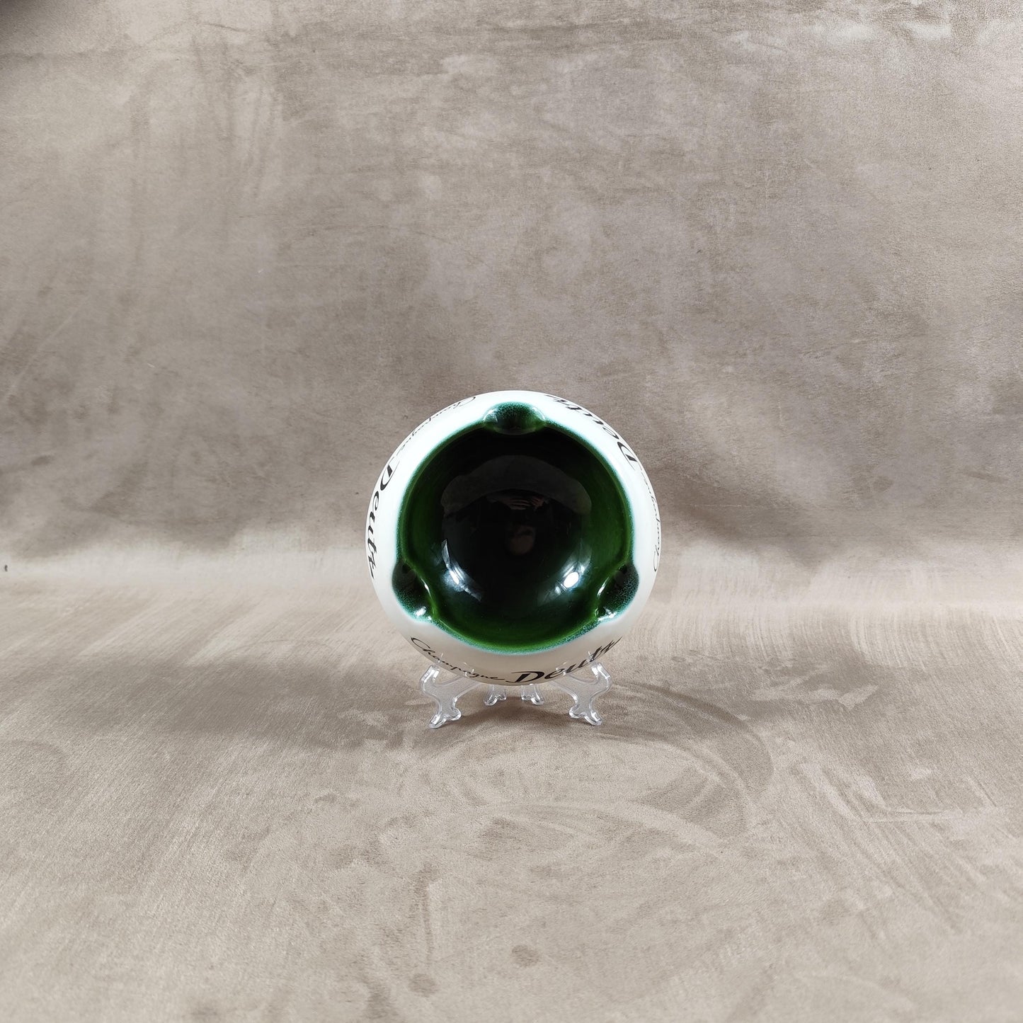Cendrier champagne Deutz faïence Made in France Années 1950