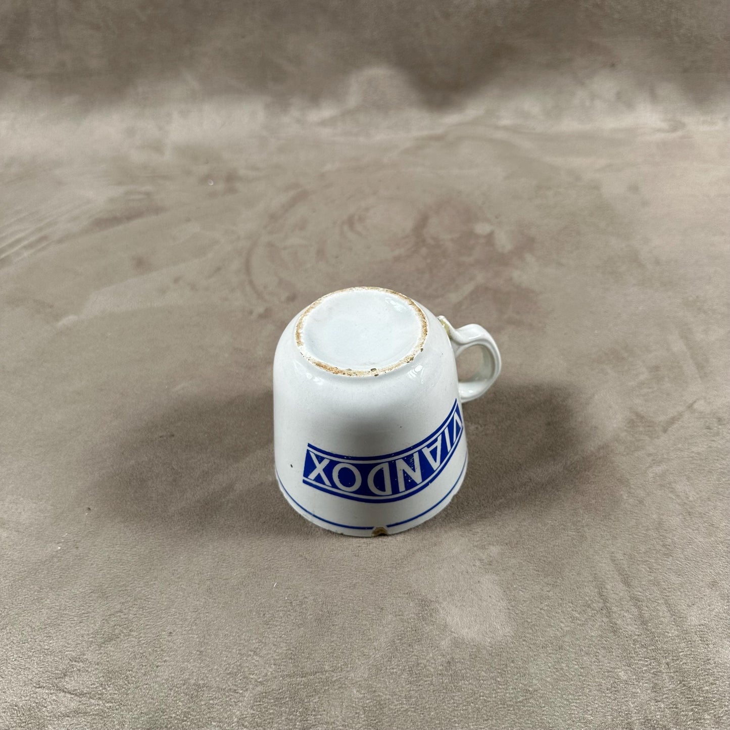 RARE Tasse Viandox en faience vintage Made in France Années 1950
