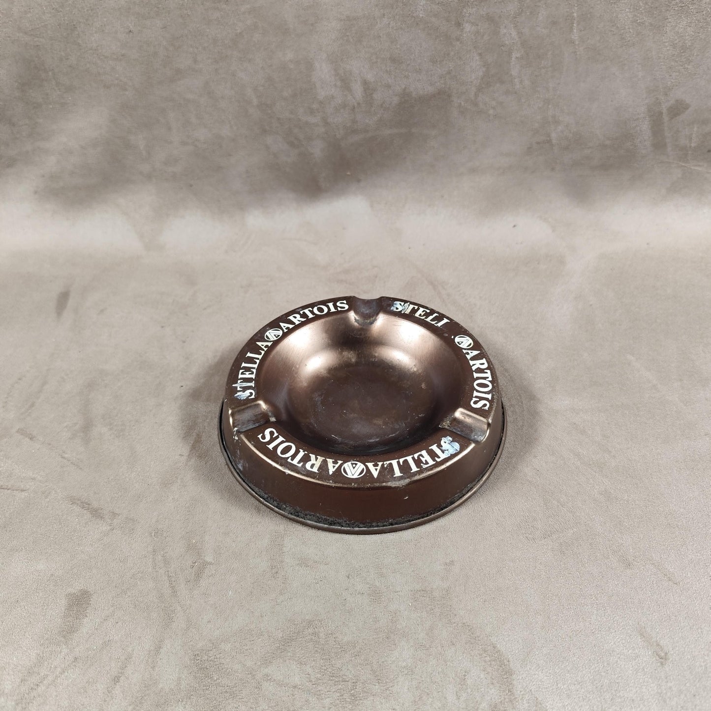 Cendrier en aluminium Stella Artois Made in France Vintage 1980