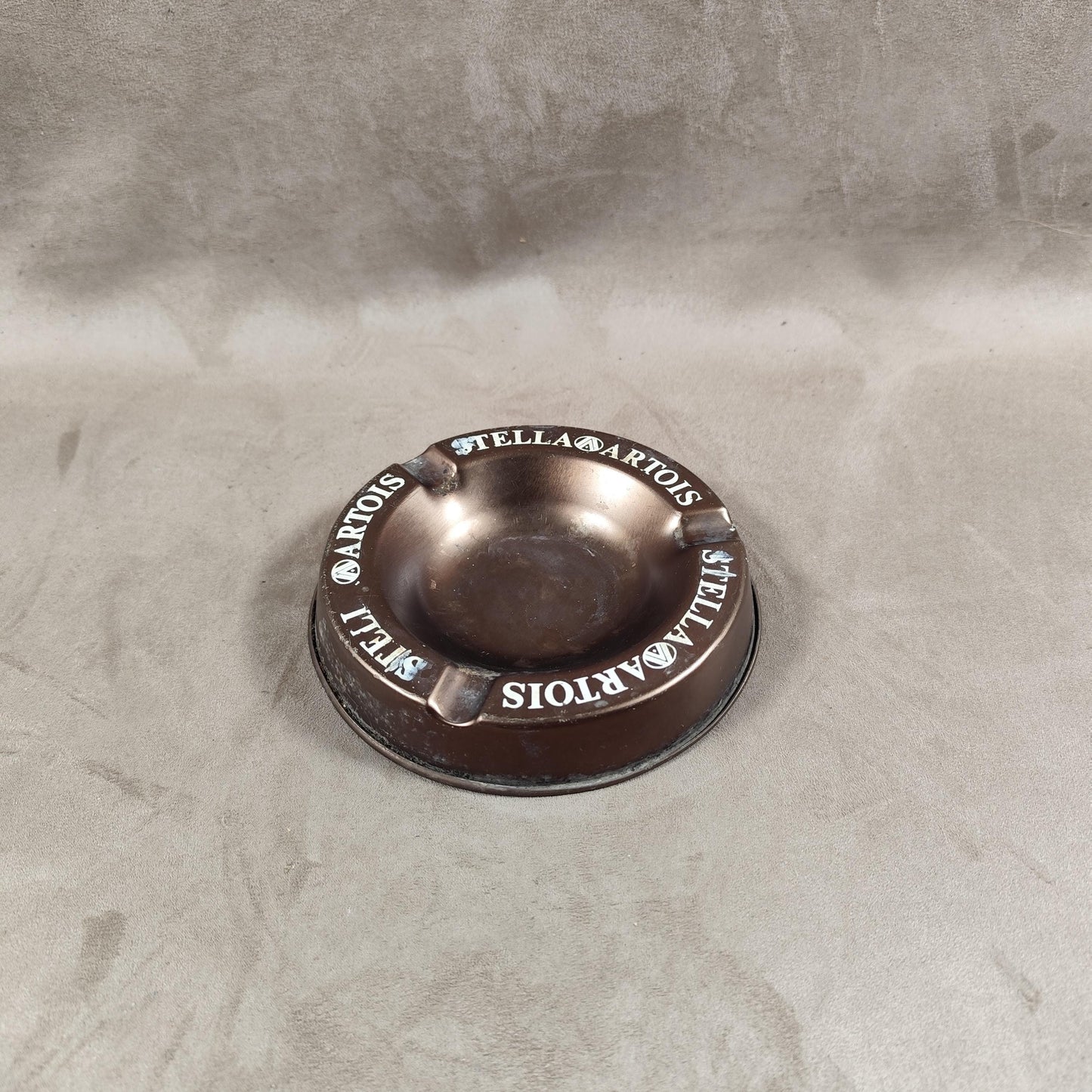 Cendrier en aluminium Stella Artois Made in France Vintage 1980
