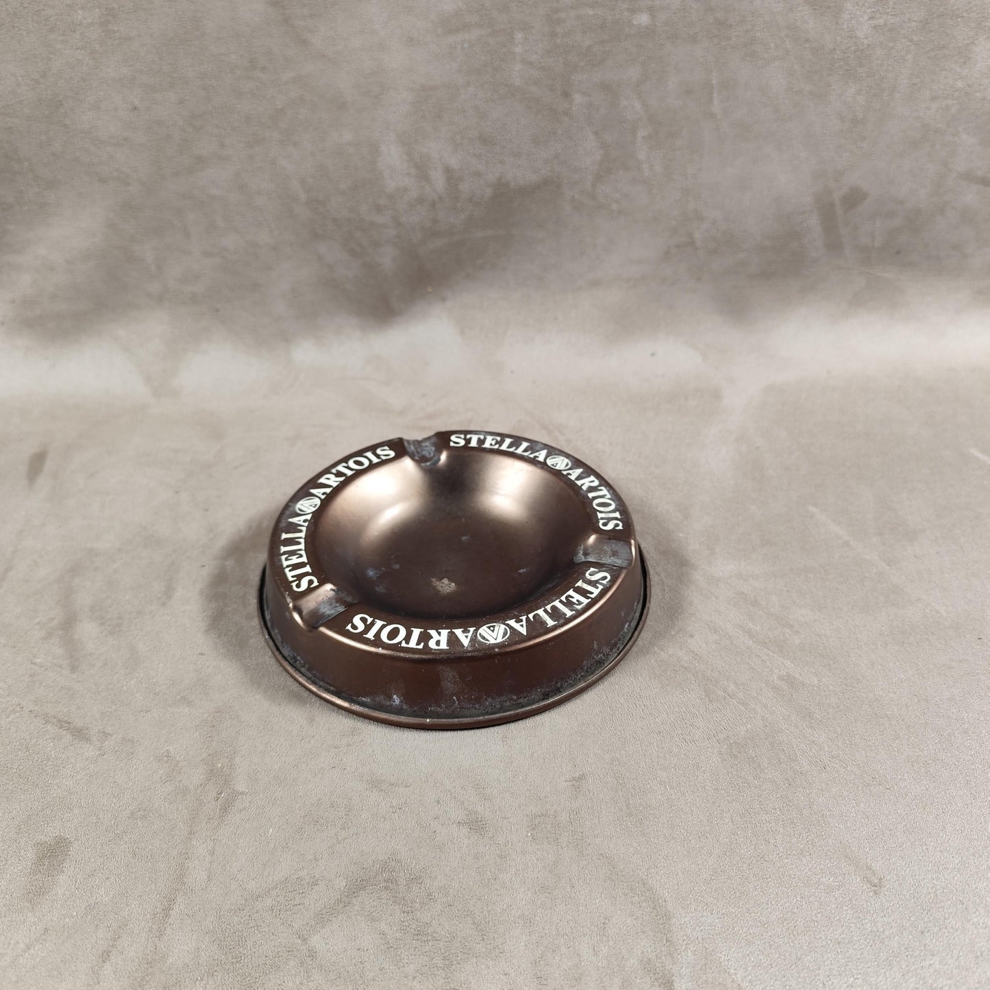 Cendrier en aluminium Stella Artois Made in France Vintage 1980