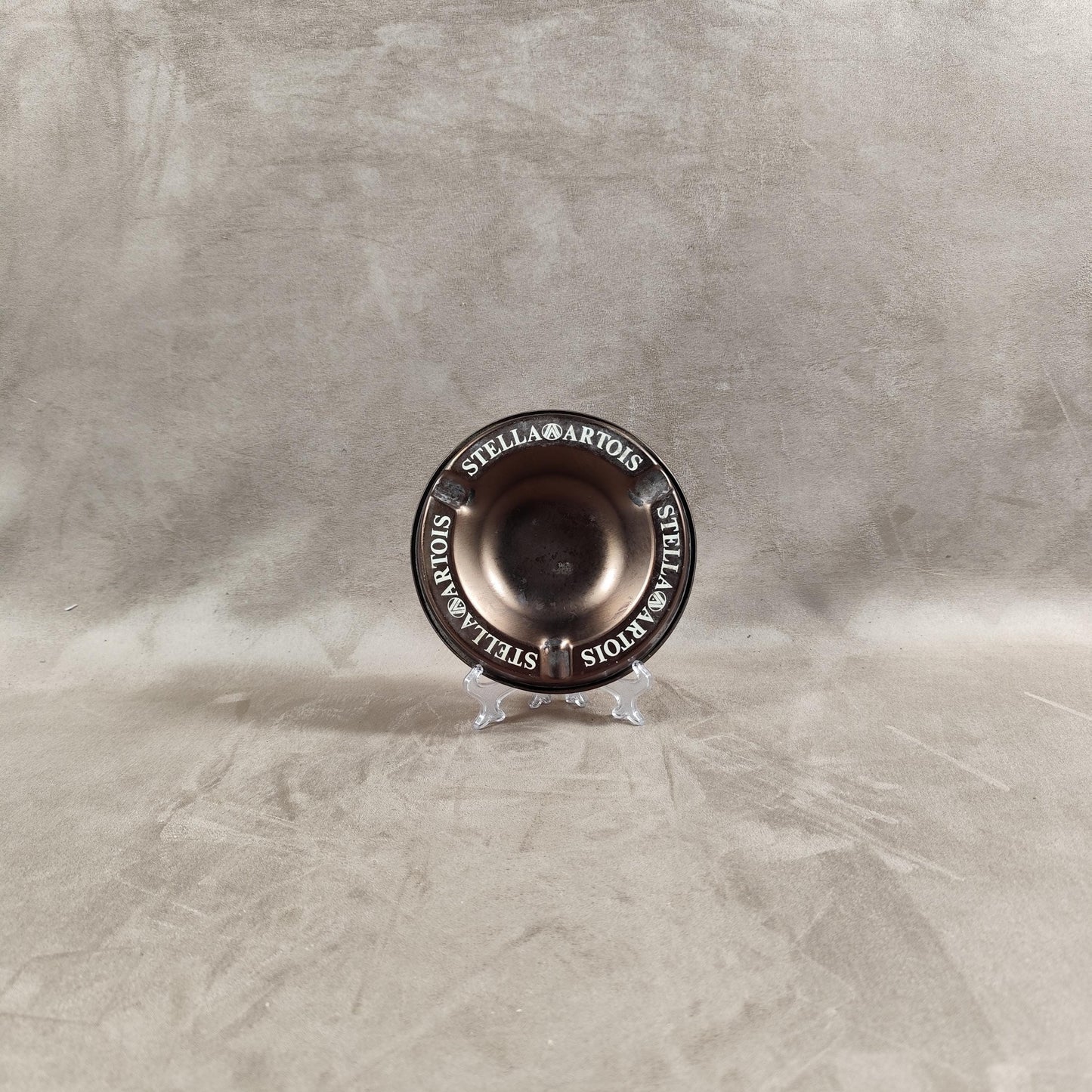 Cendrier en aluminium Stella Artois Made in France Vintage 1980
