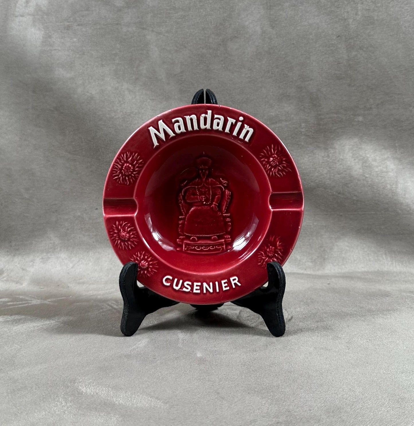 Cendrier Publicitaire Mandarin Cusenier, Proceram Roussillon, Made in France, Vintage 1980