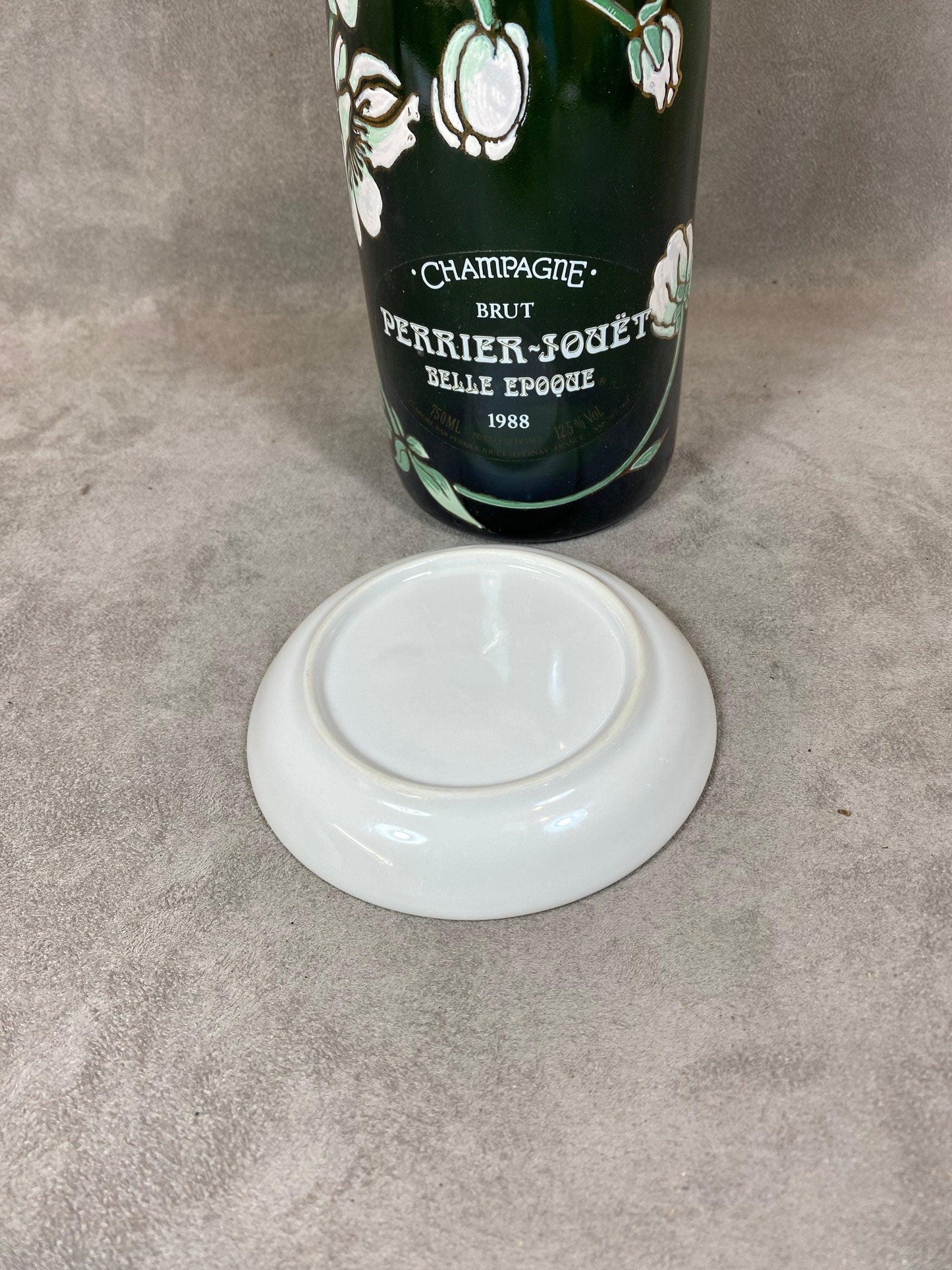 Cendrier en faience Perrier-Jouët Made in France Vintage 1990