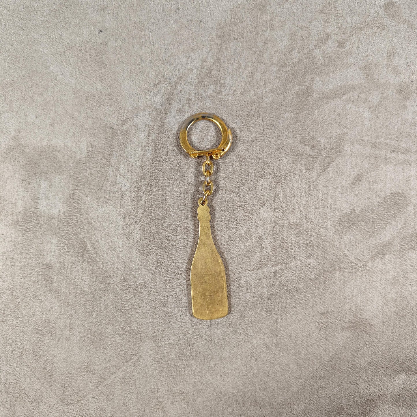 Porte clés Veuve Clicquot en acier Made in France Années 1980
