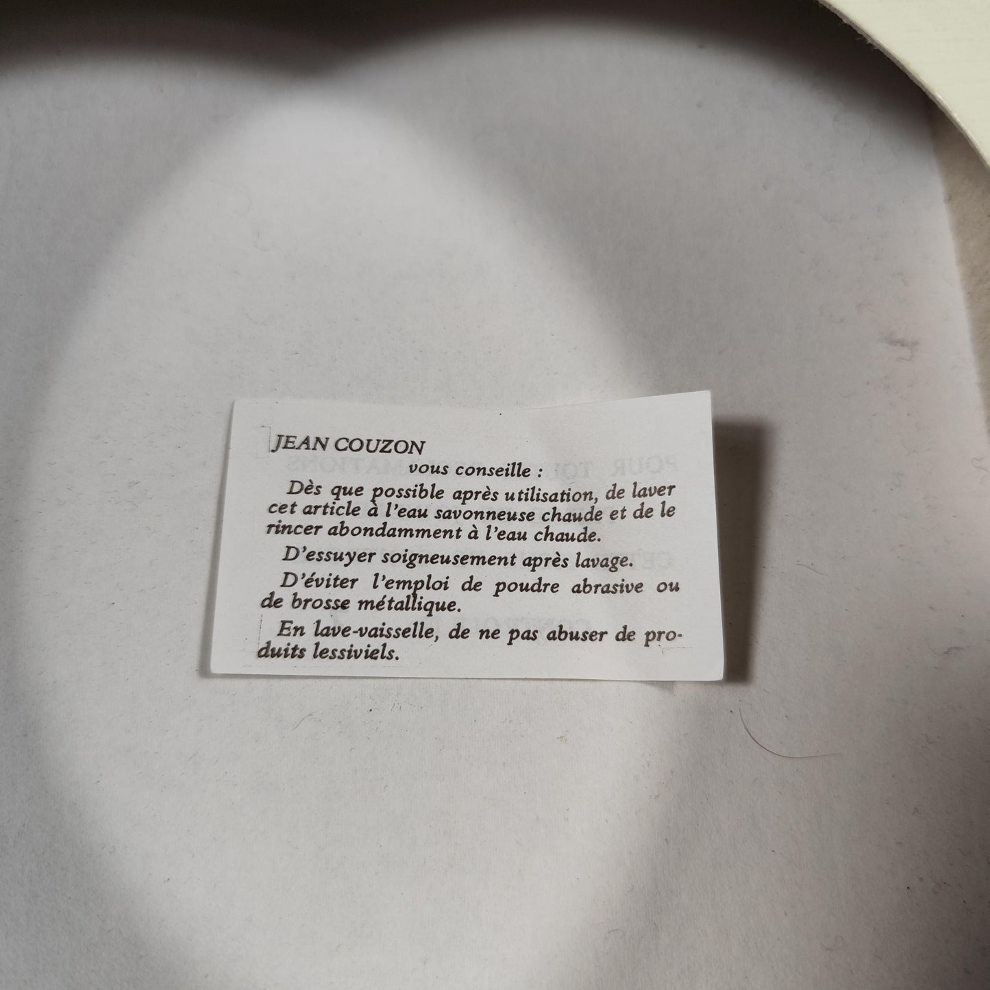 Service de baptêmes Jean Couzon Orfèvrerie en inox 18/10 Made in France Vintage 1970
