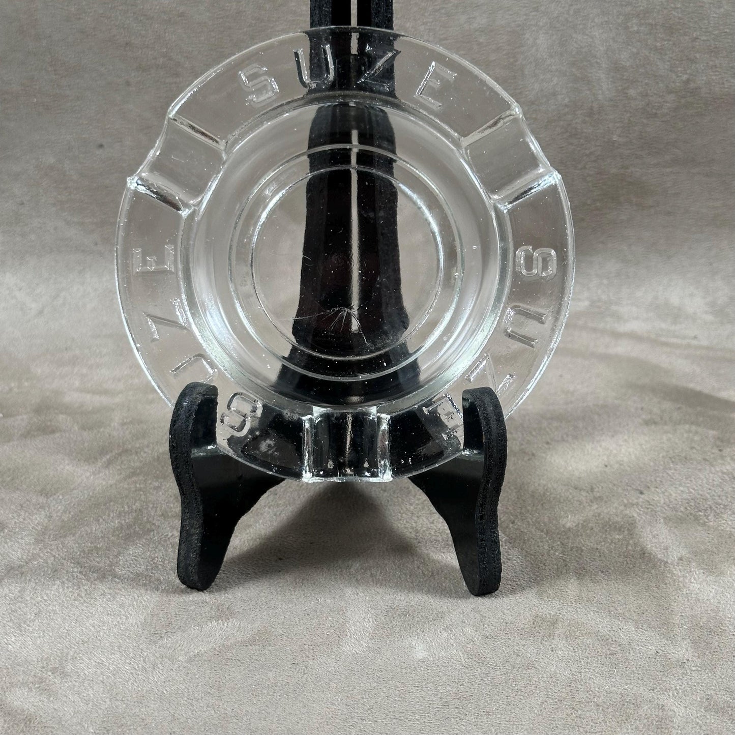 Cendrier en verre Suze vintage Made in France