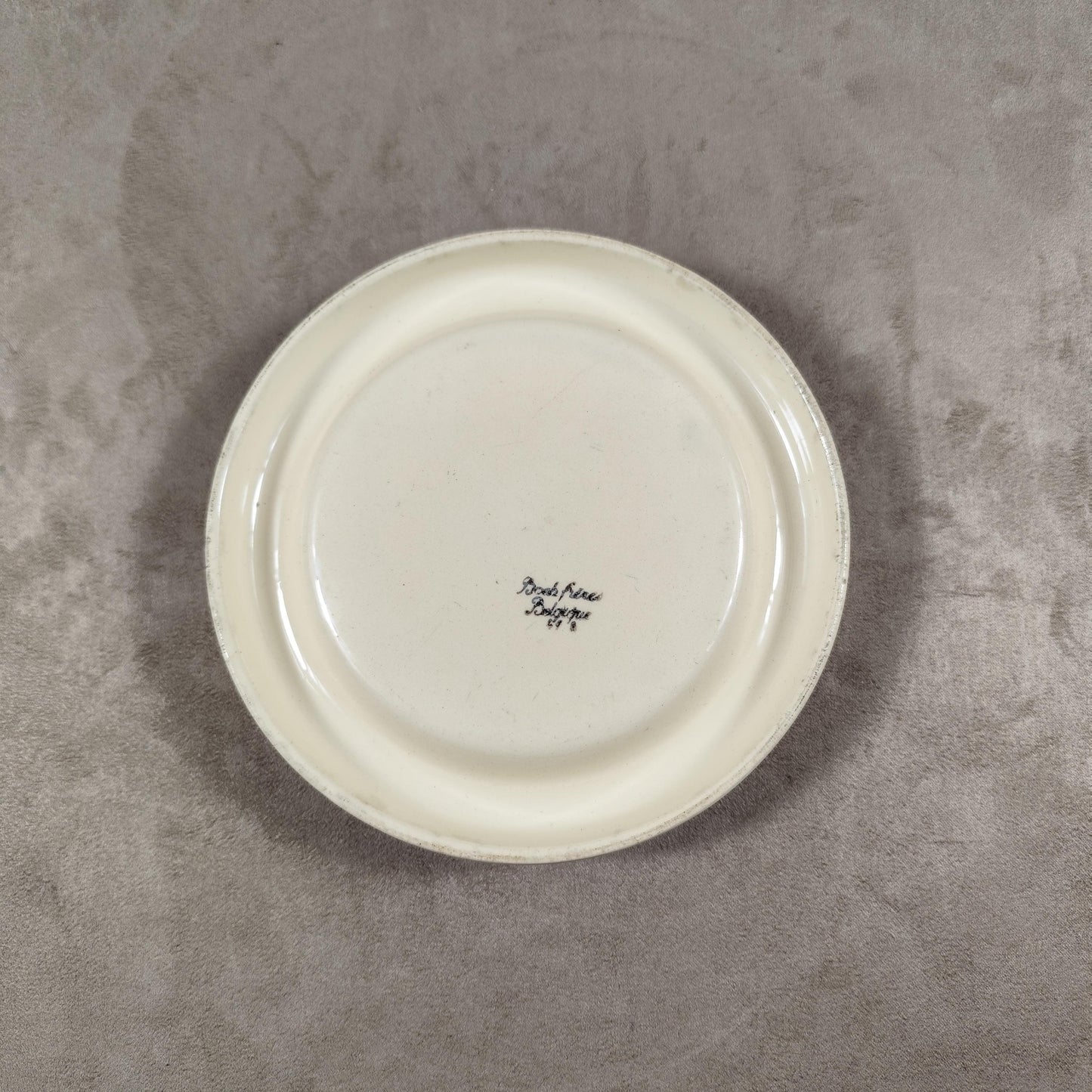 Cendrier publicitaire Princeps le cigare de qualité en faience Made in Belgium Vintage 1900