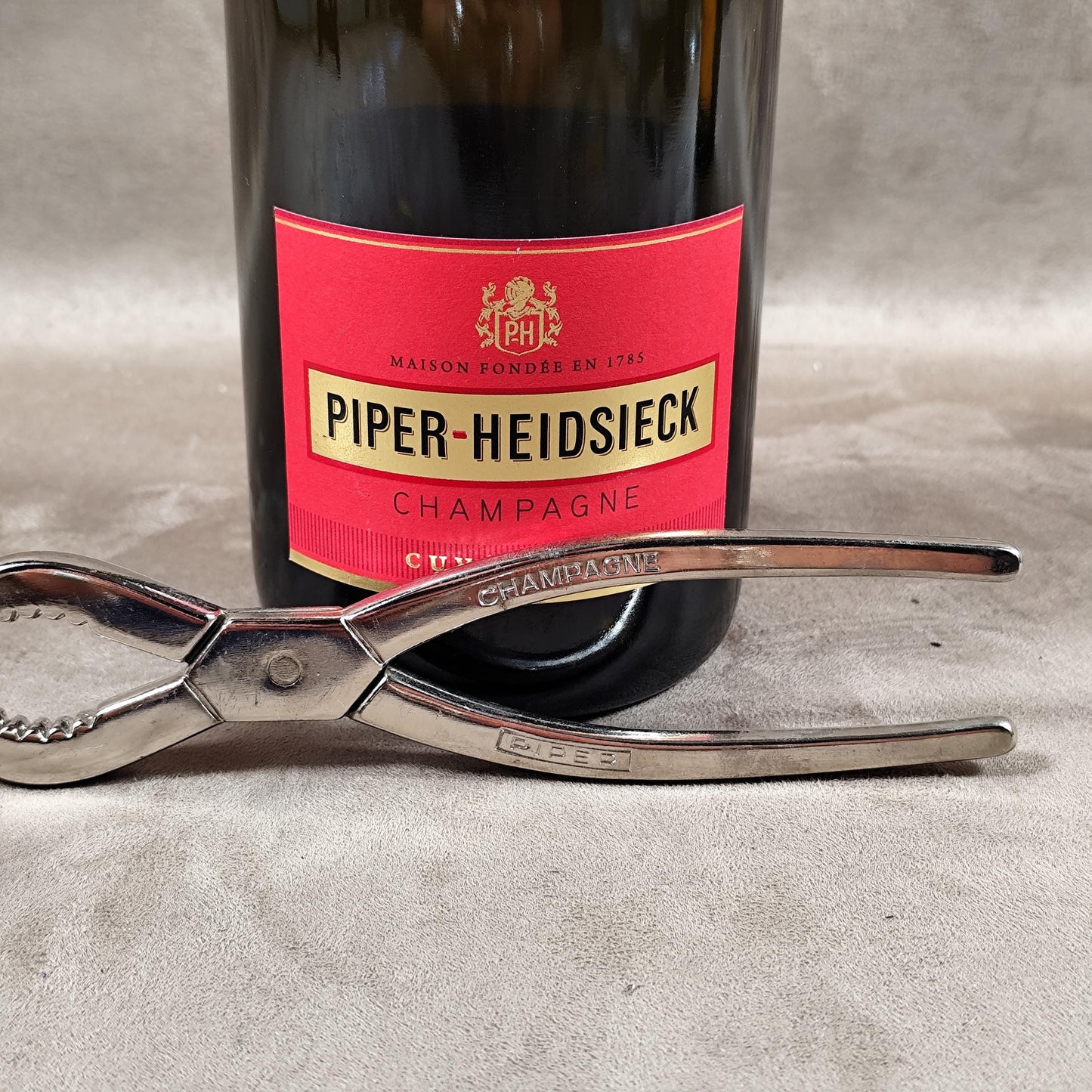 Pince à bouchon de Champagne Piper-Heidsieck Made in France Vintage 1970