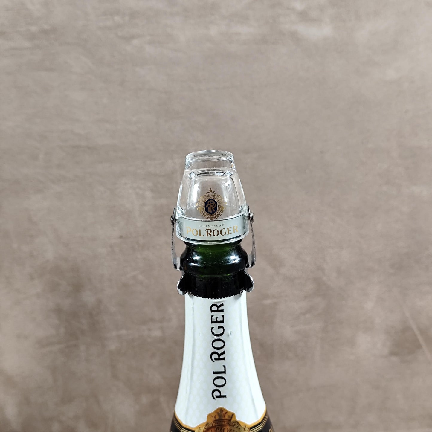 Bouchon stoppeur Champagne Pol Roger Made in France Vintage 1990