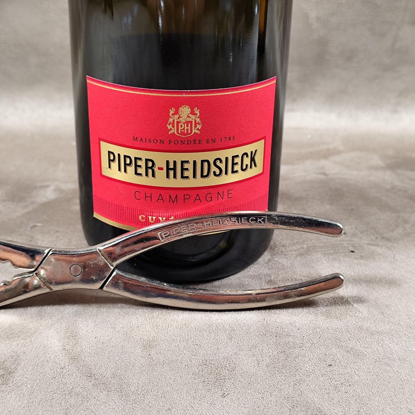 Pince à bouchon de Champagne Piper-Heidsieck Made in France Vintage 1970