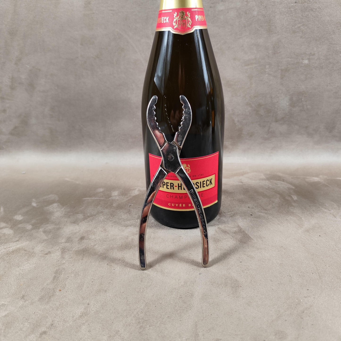 Pince à bouchon de Champagne Piper-Heidsieck Made in France Vintage 1970