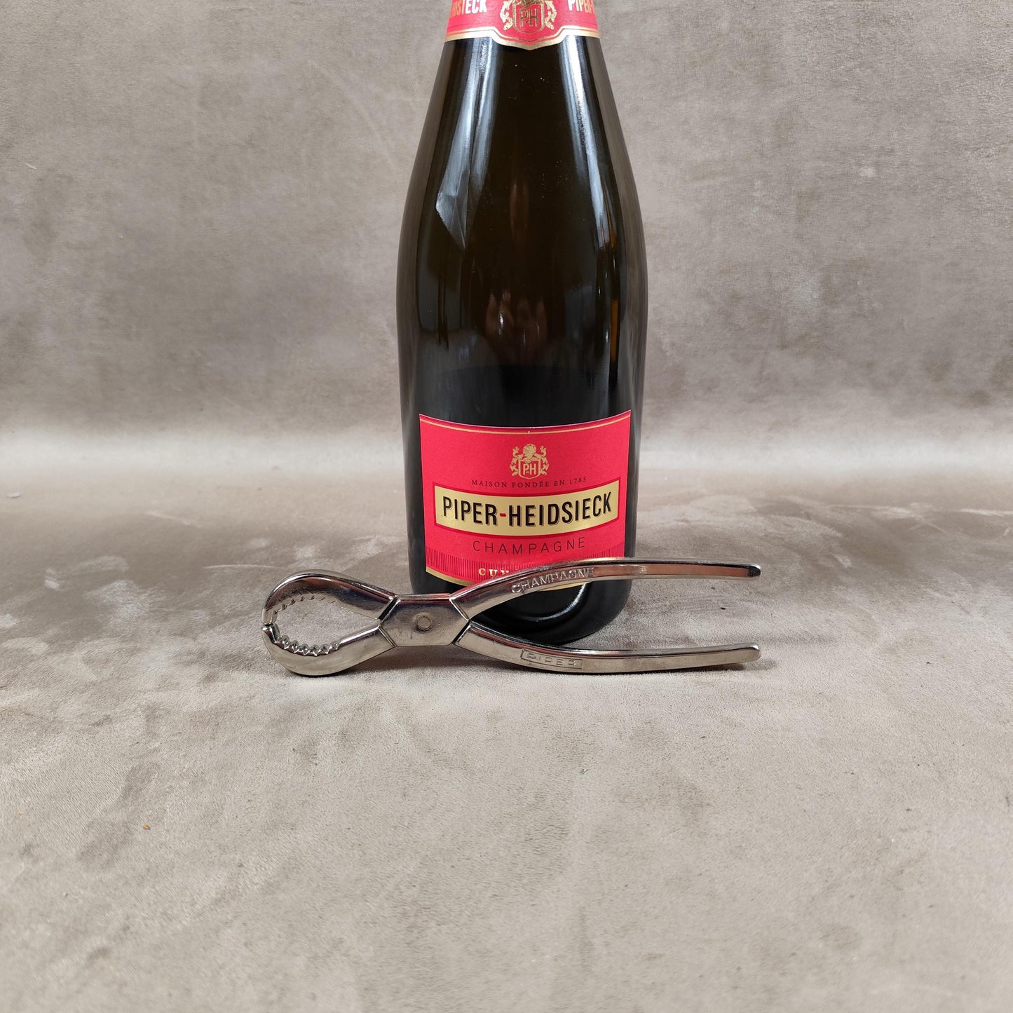 Pince à bouchon de Champagne Piper-Heidsieck Made in France Vintage 1970