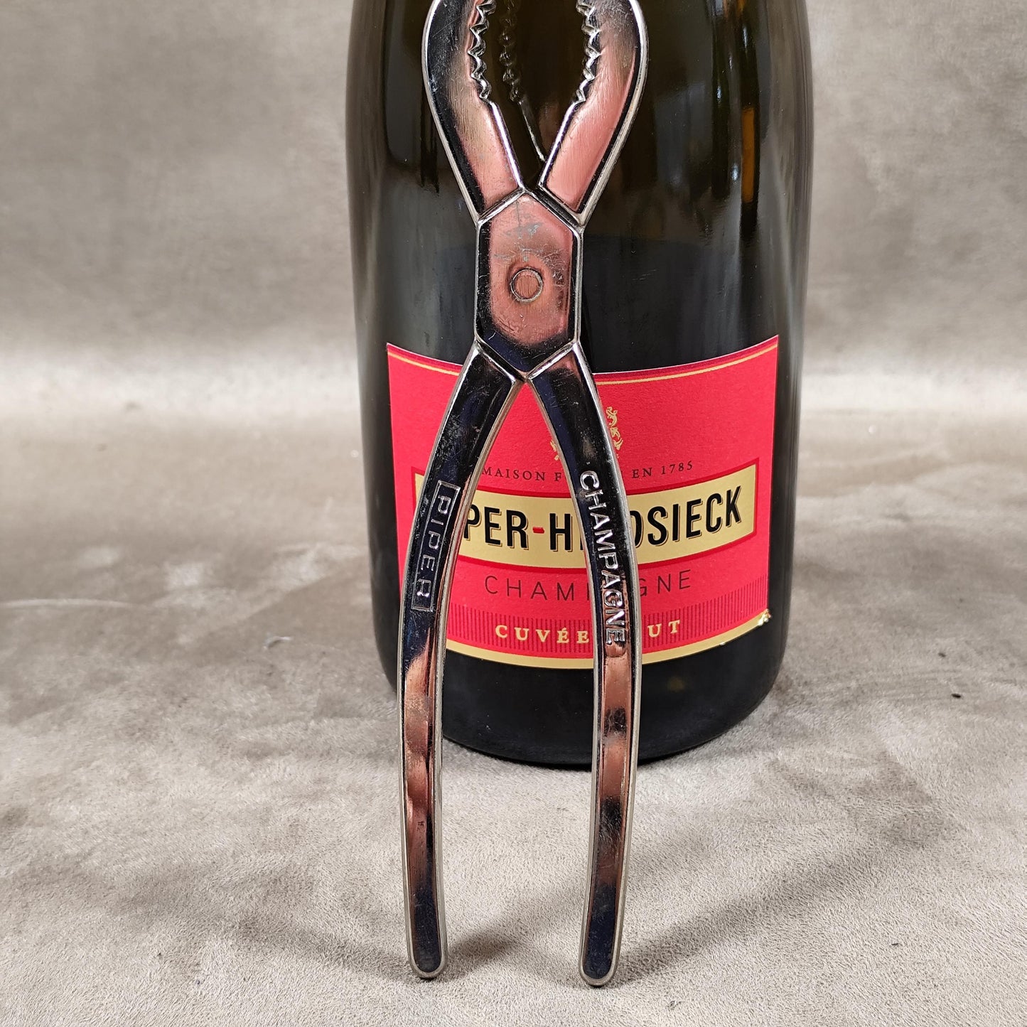 Pince à bouchon de Champagne Piper-Heidsieck Made in France Vintage 1970