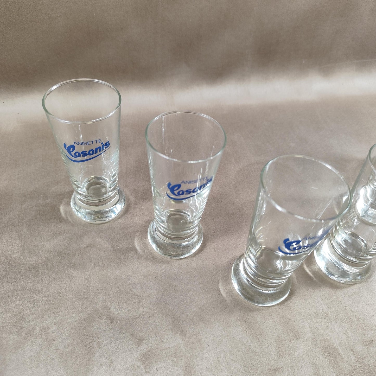 Lot 6 verres Casanis Made in France Vintage 1980