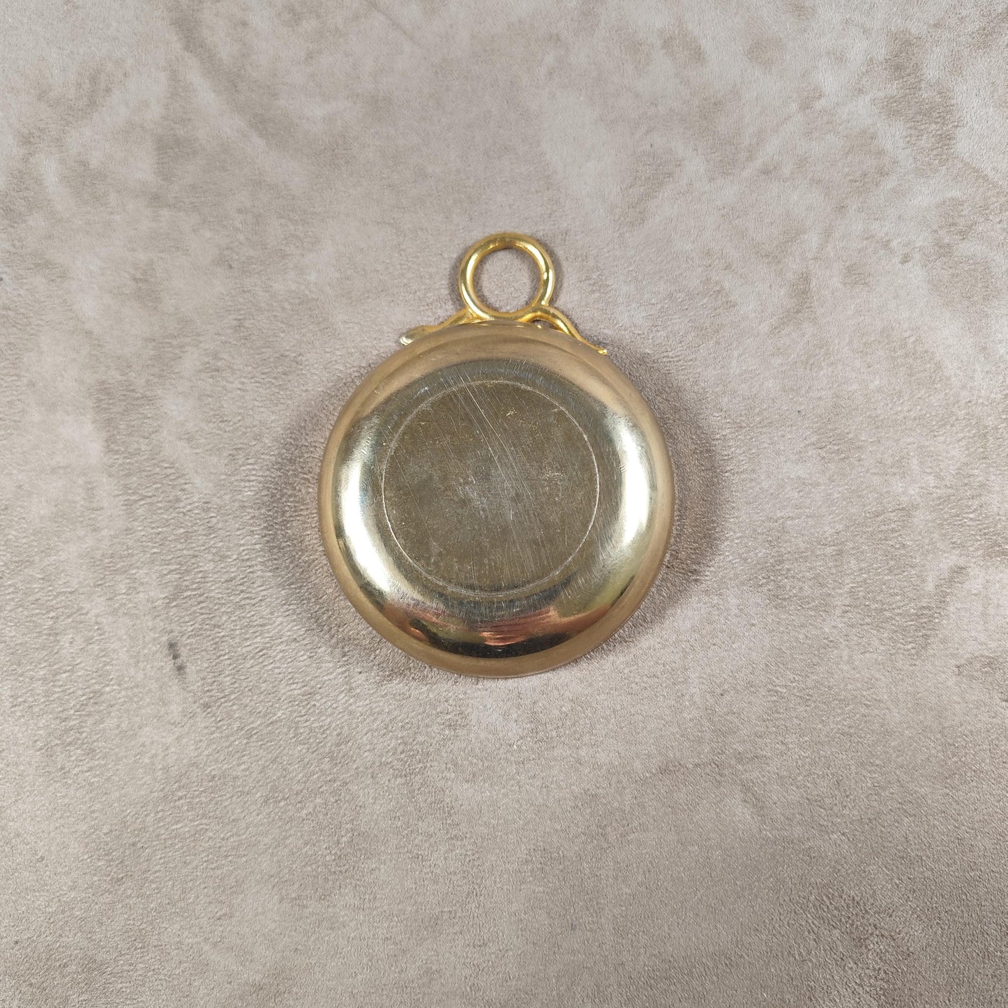 Tastevin en métal doré Made in France Vintage 1970