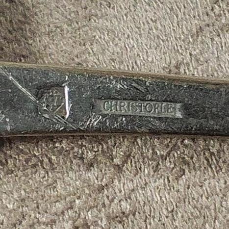 Cuillère à cocktail Christofle en Métal Argenté Made in France Vintage 1900