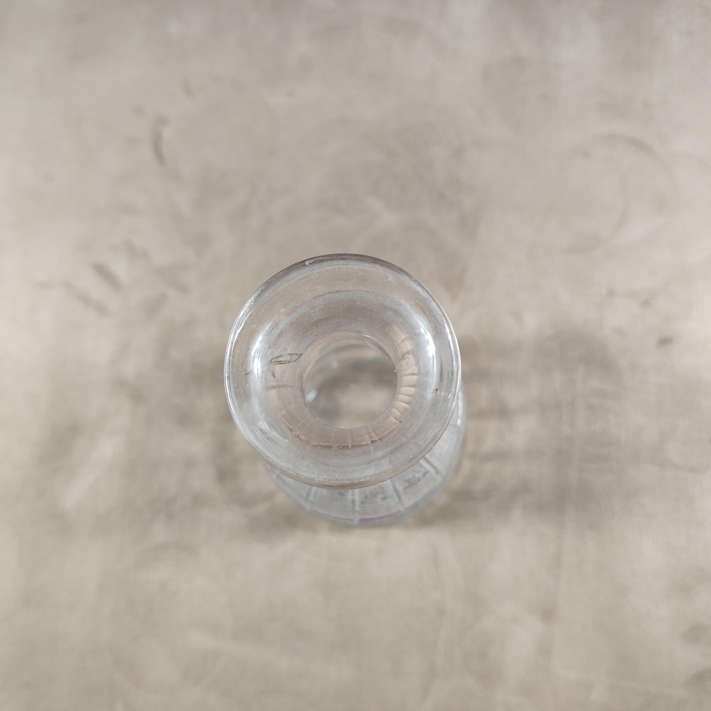 Carafe à eau Pernod Fils en verre Made in France Vintage 1950