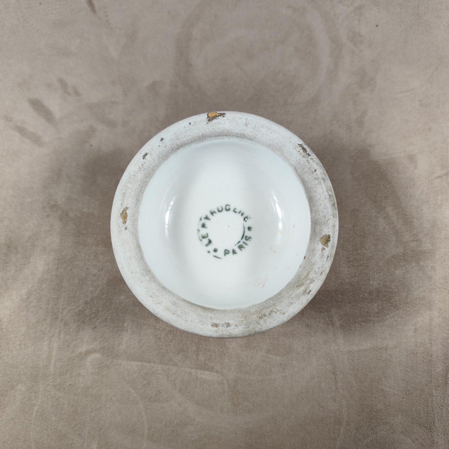 VERY RARE Pyrogène Dubonnet vintage Grand Prix 1900 en faience ancienne par "Le Pyrogène" Made in France 1900