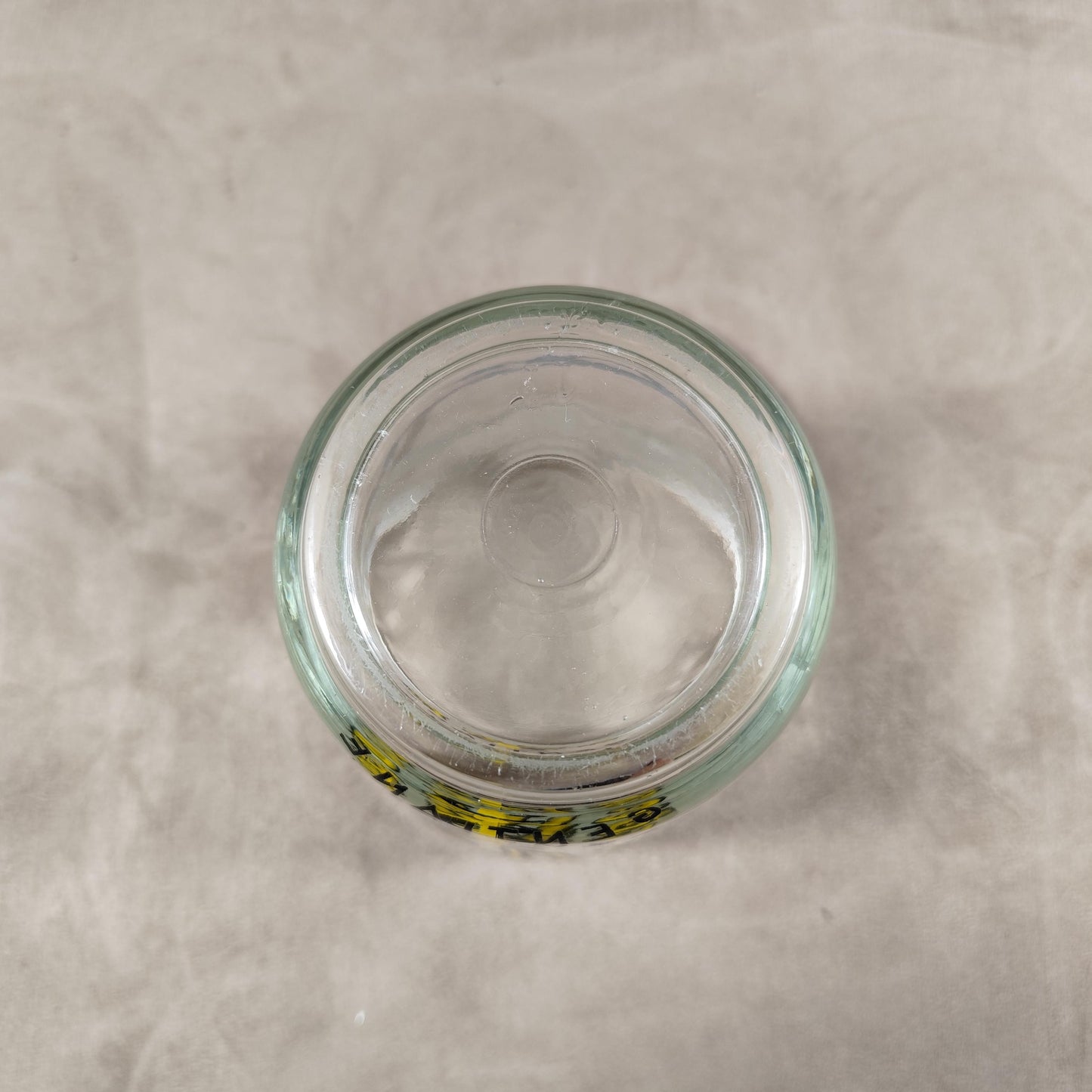 RARE Seau à glaçons en verre Suze vintage 1970