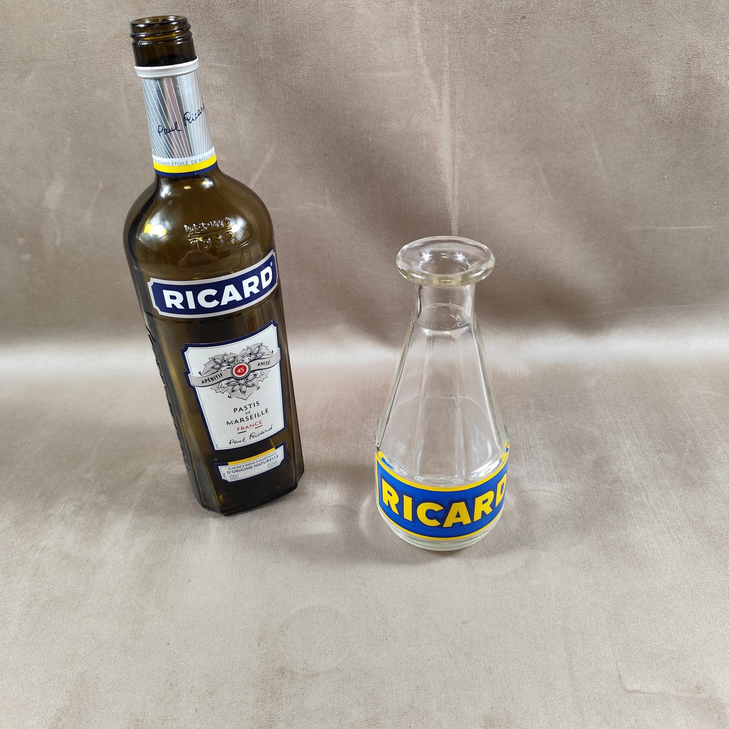 Carafe RICARD vintage articles publicitaires Made in France Années 1950
