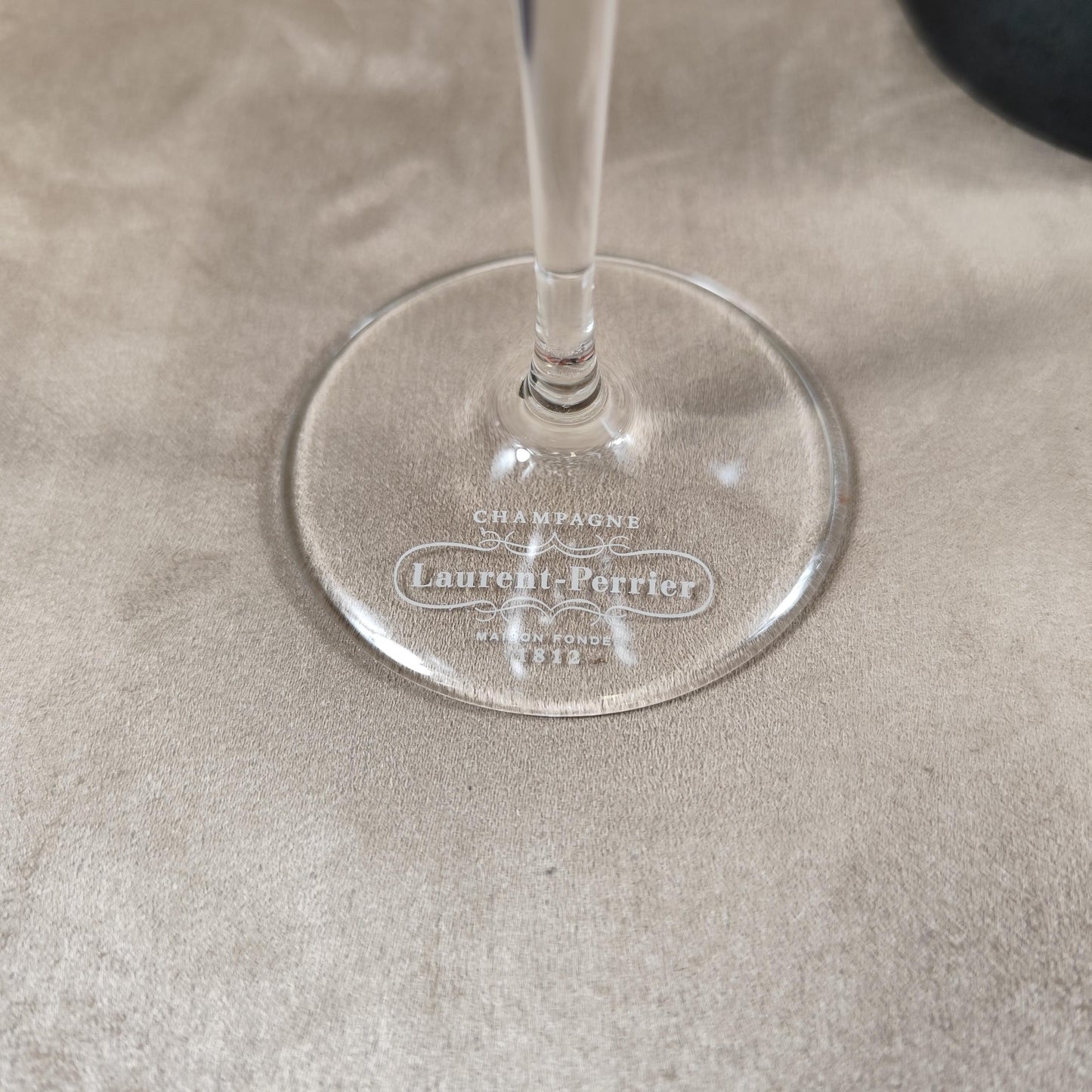 Lot de 2 Flûtes Laurent-Perrier Made in France Vintage 1970